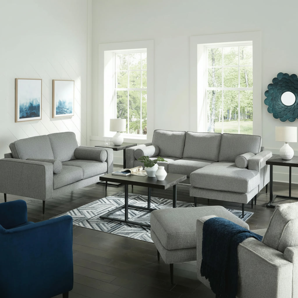 Hazela Stationary Loveseats