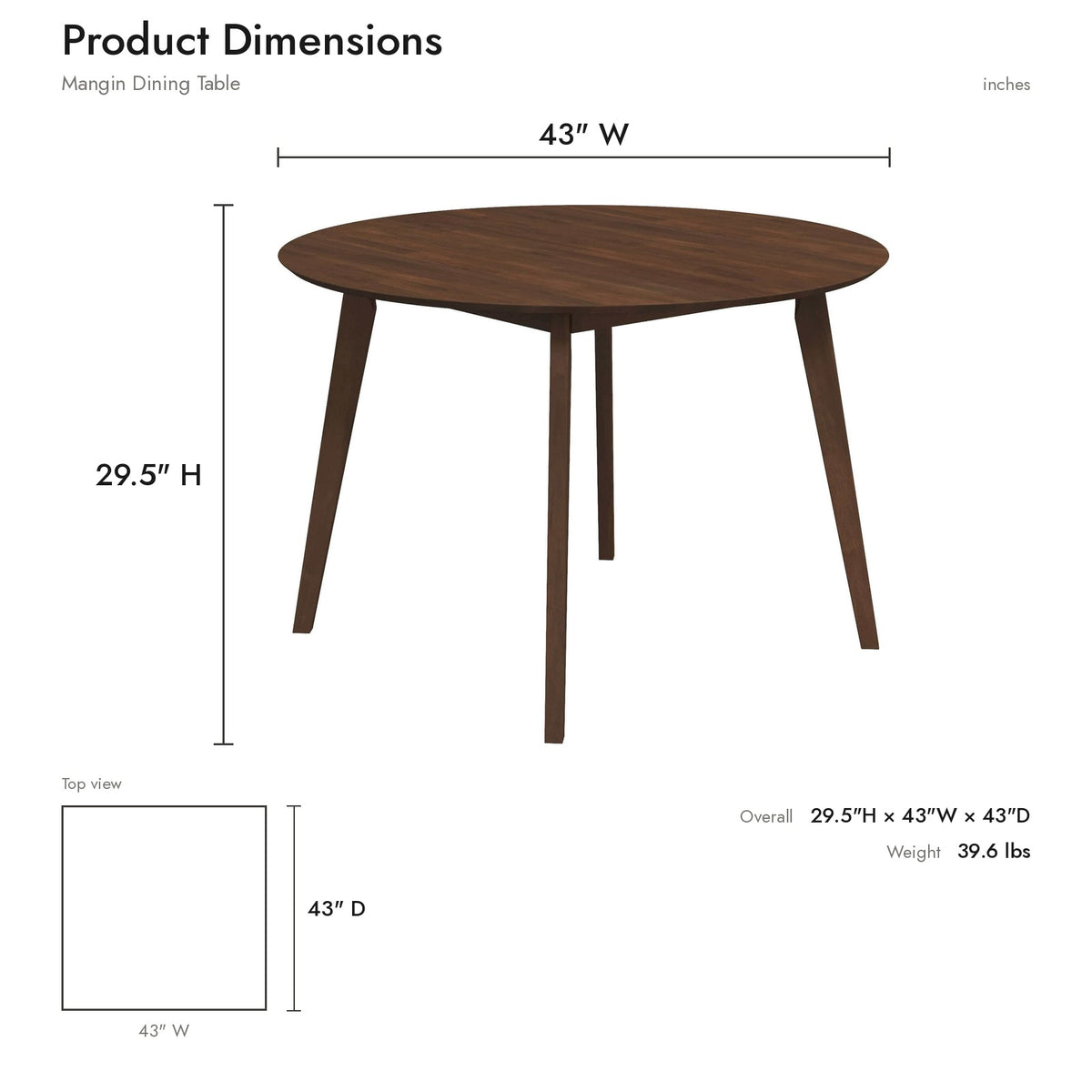 Product Dimensions
