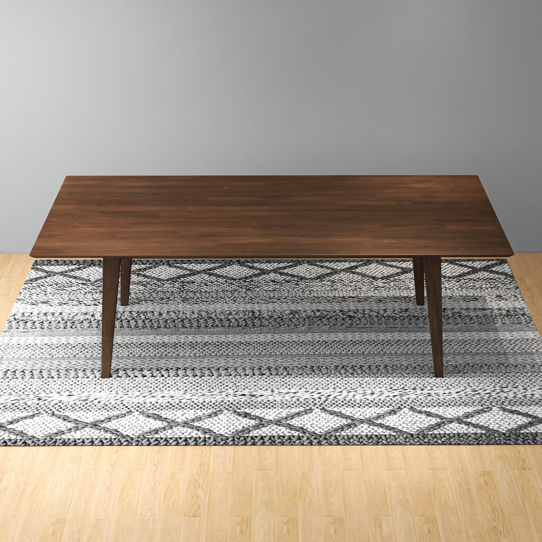 Adira Solid Wood Walnut XL Dining Table