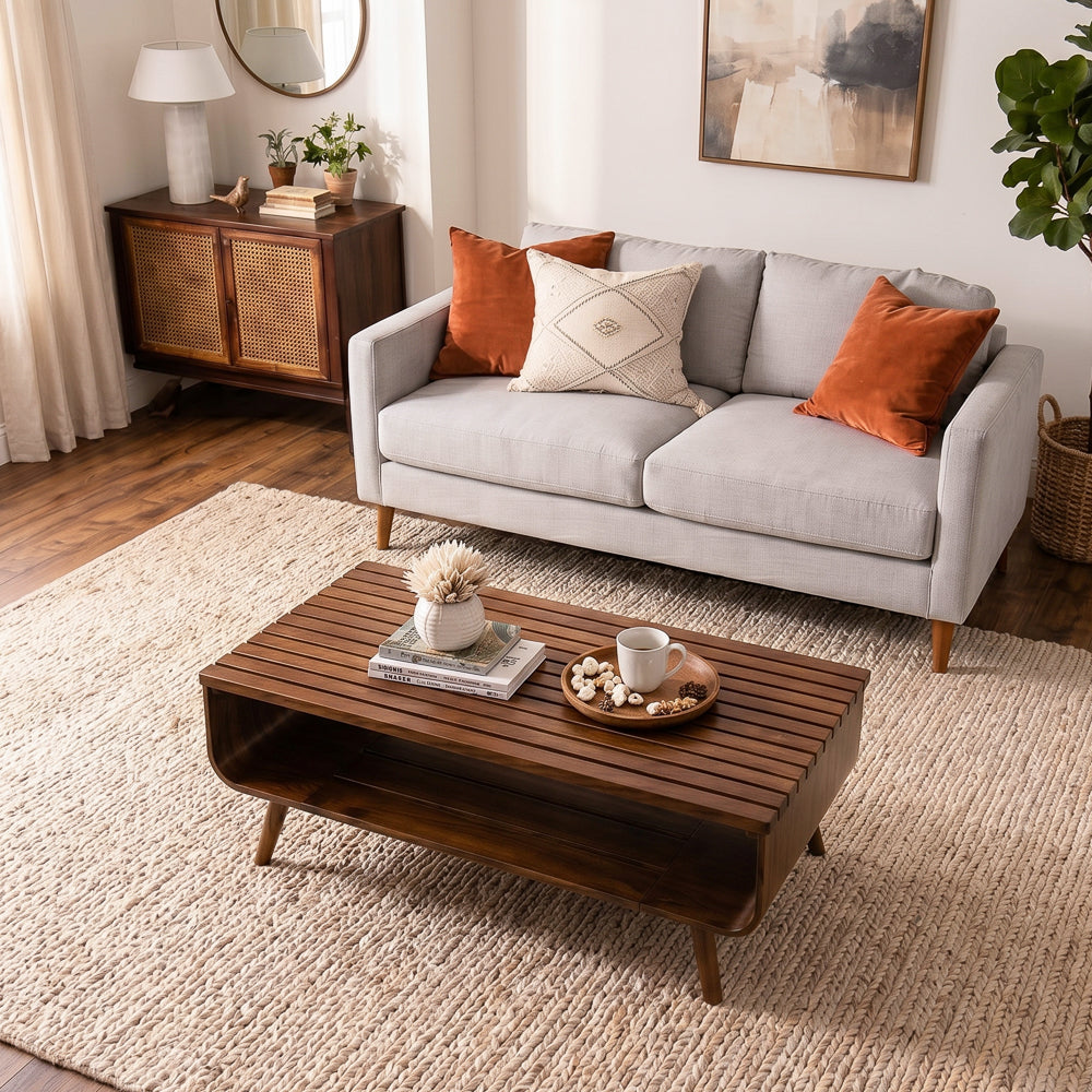 Agora Coffee Walnut Table