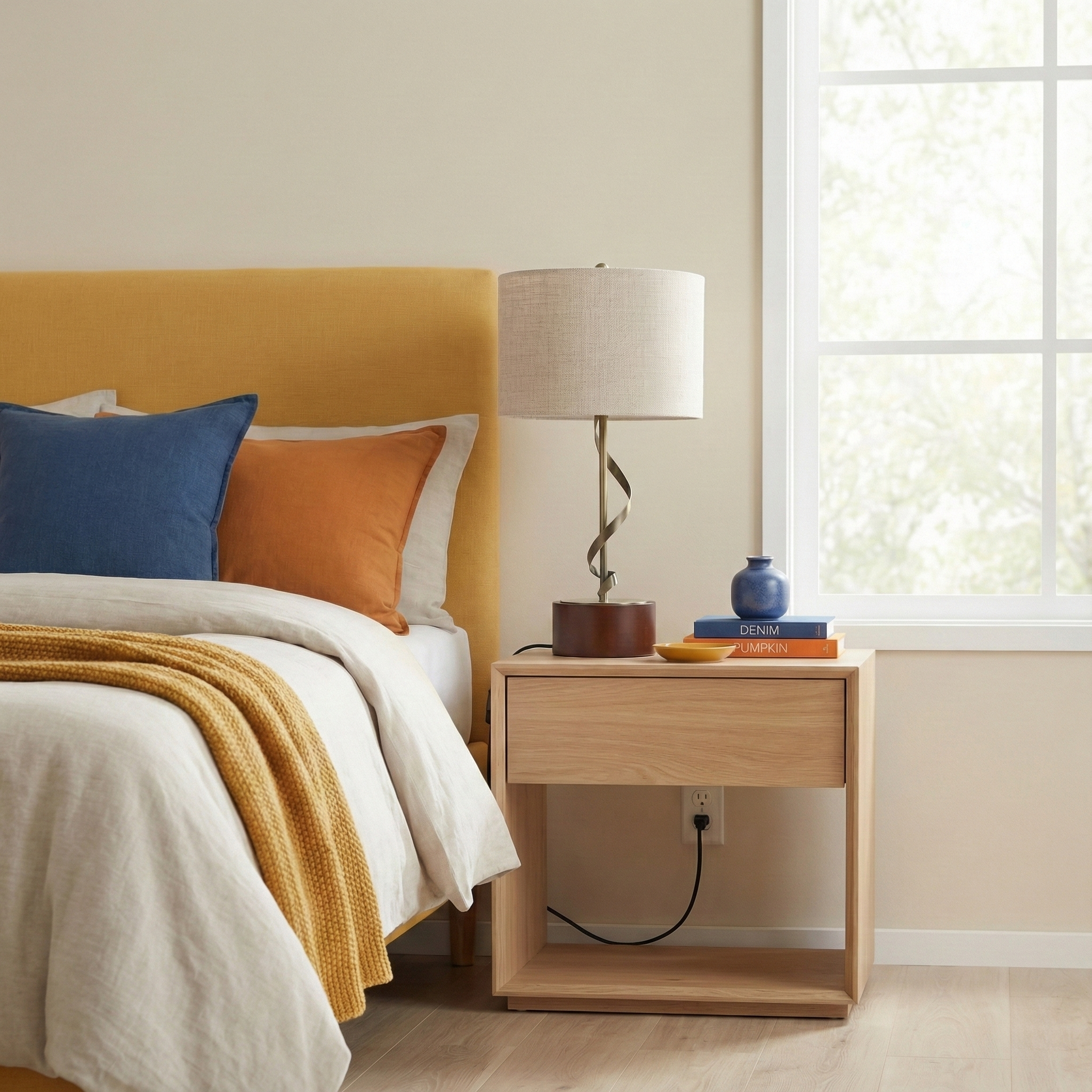 Apollo Twisted Metal Table Lamp