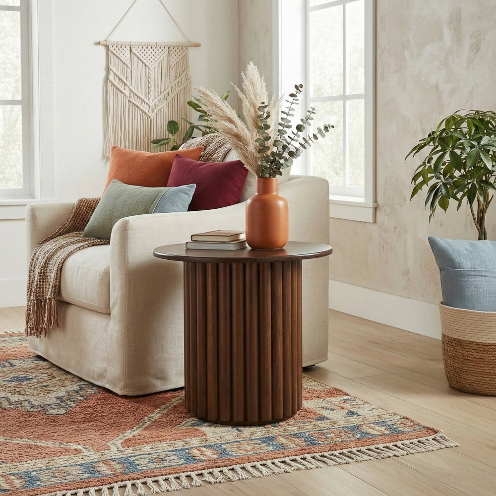 Ariel Walnut End Table