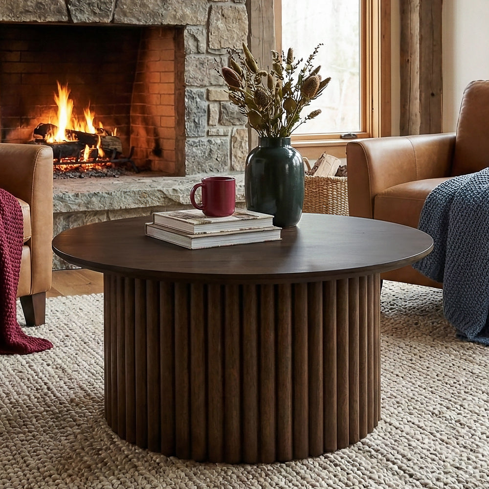 Ariel Walnut Coffe Table