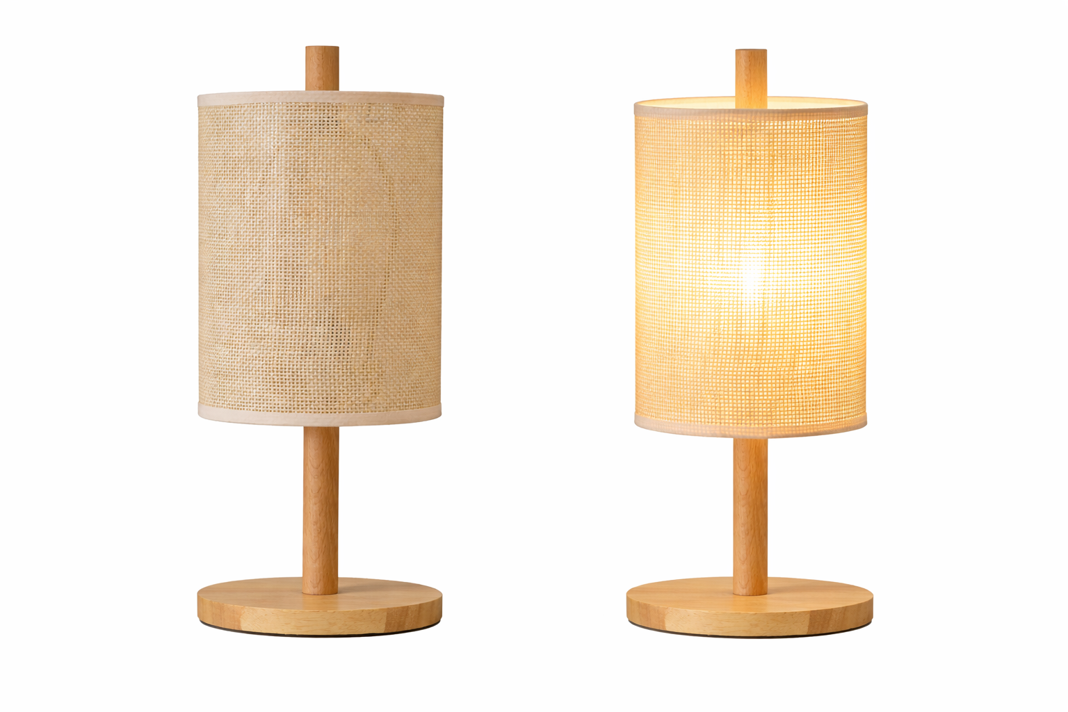Beam Table Lamp - Oak - Natural
