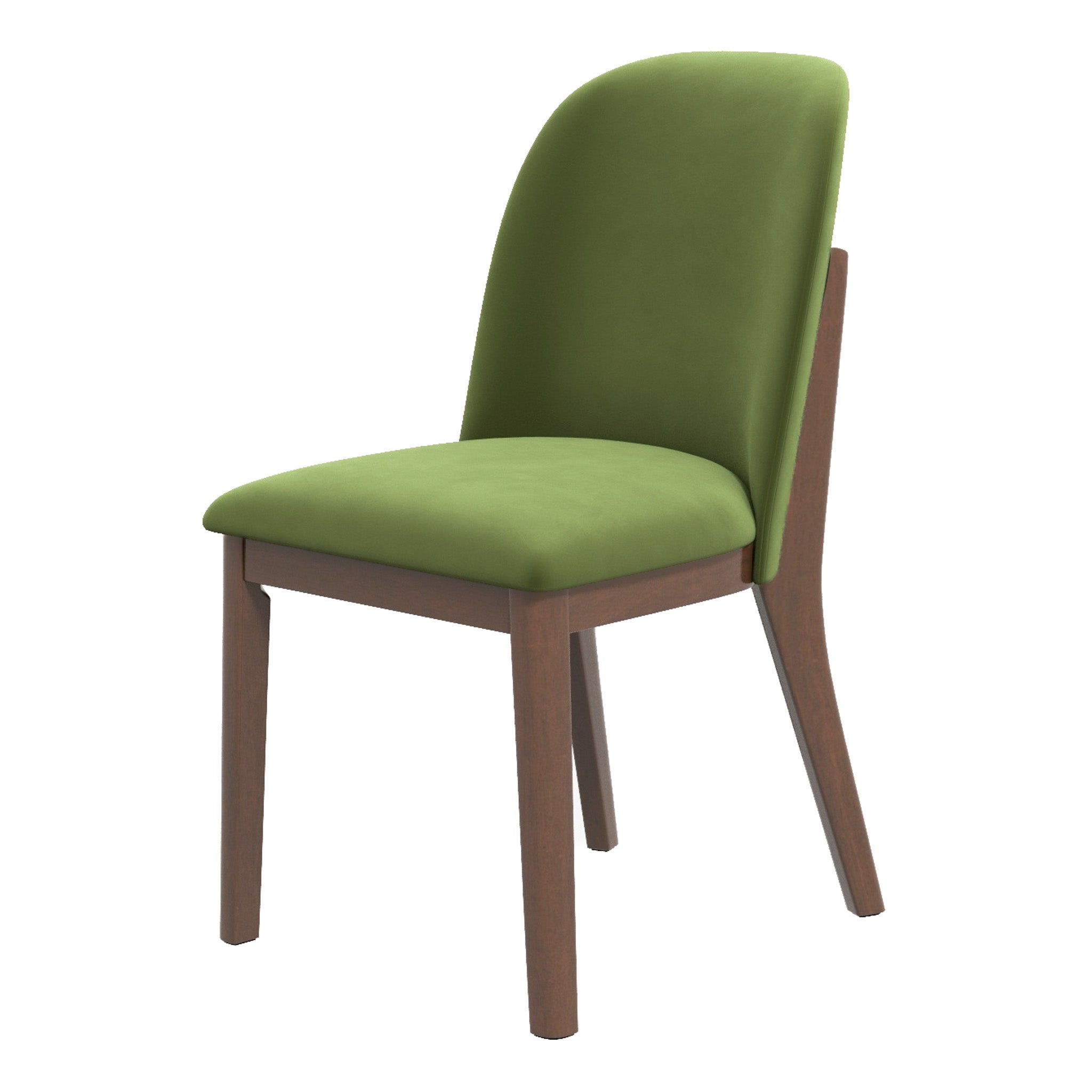 Belfast Green Velvet Dining Chair - Set of 2