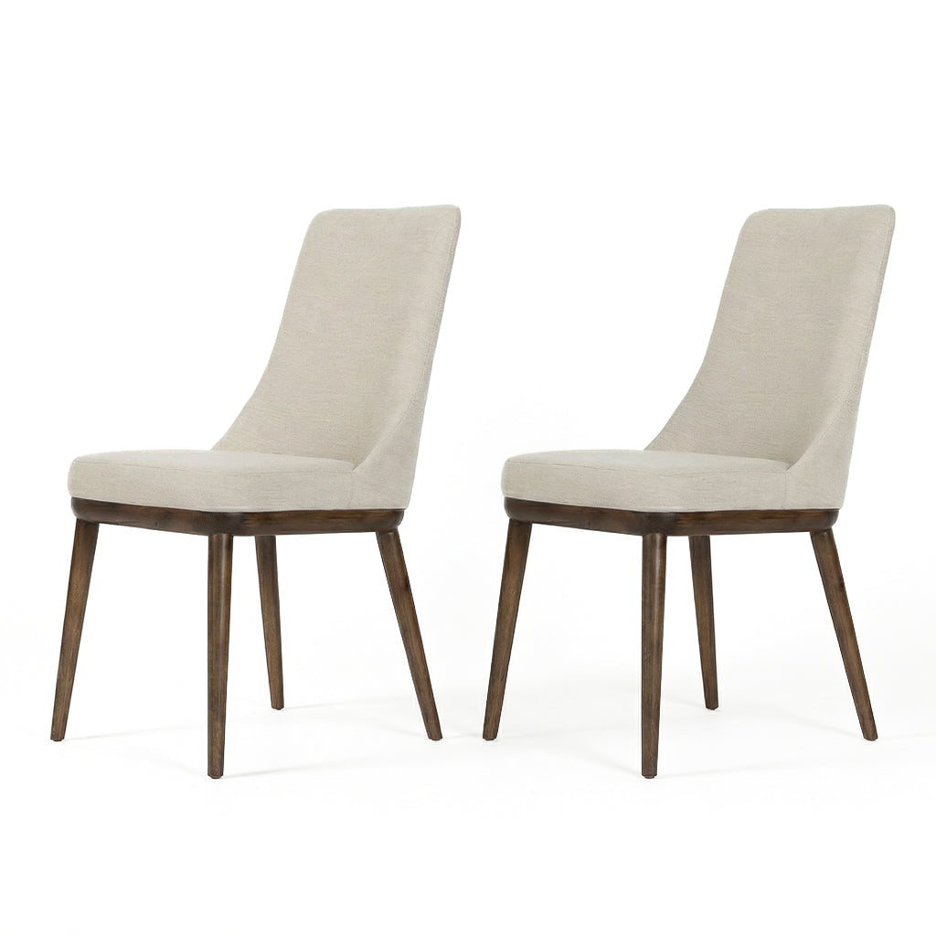 Brighton Beige Dining Chair - Set of 2