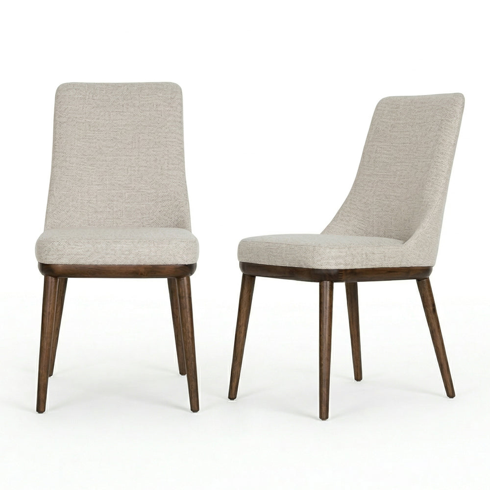 Brighton Beige Dining Chair - Set of 2