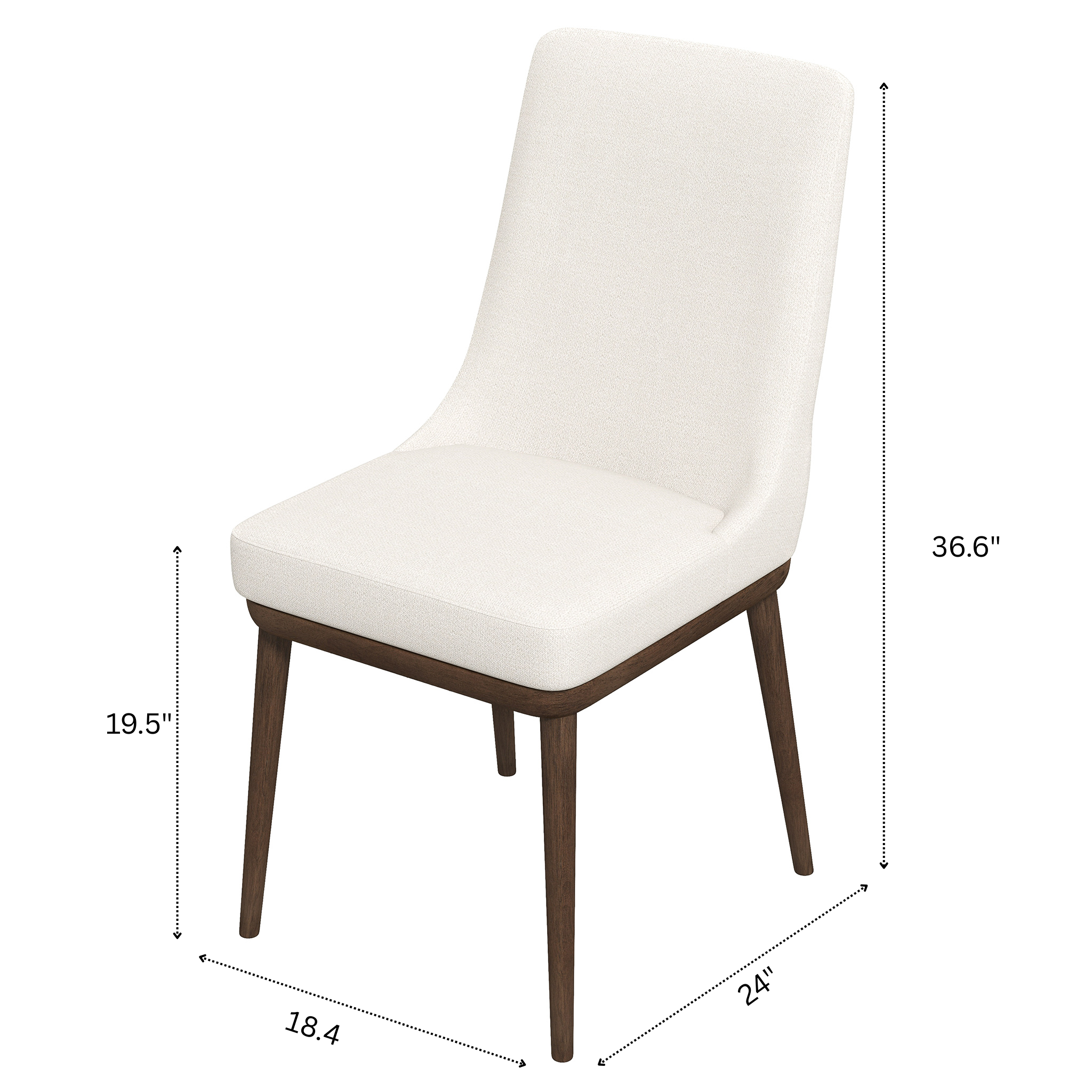 Brighton Emerald Green Velvet Dining Chair - Set of 2