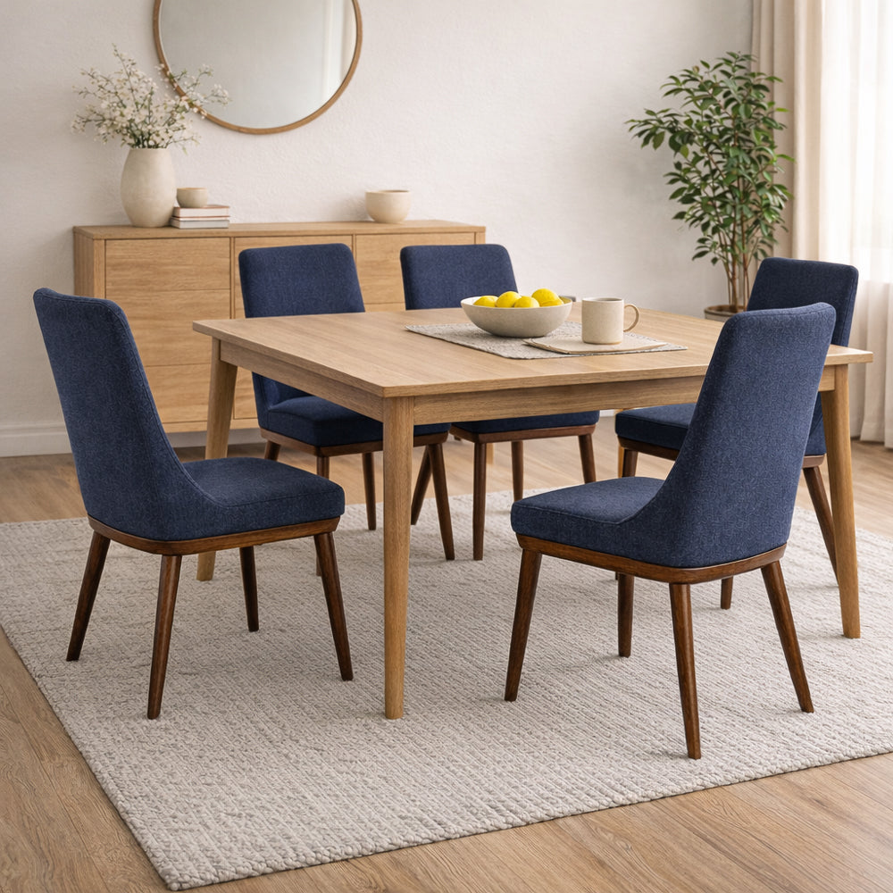 Brighton Navy Blue Dining Chair - Set of 2