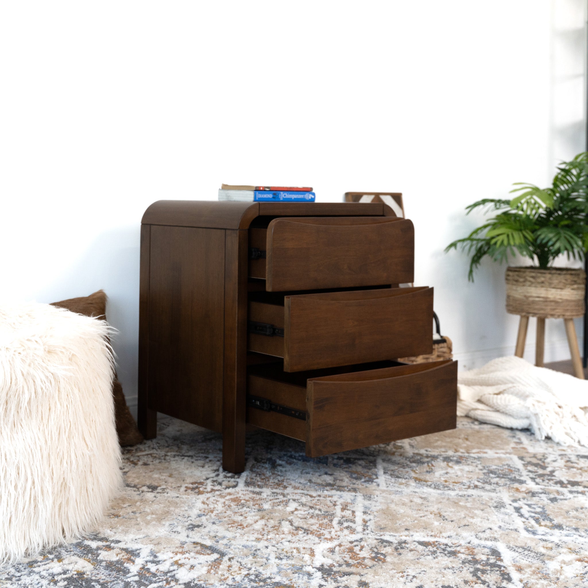 Danbury Nightstand with 3 Drawers