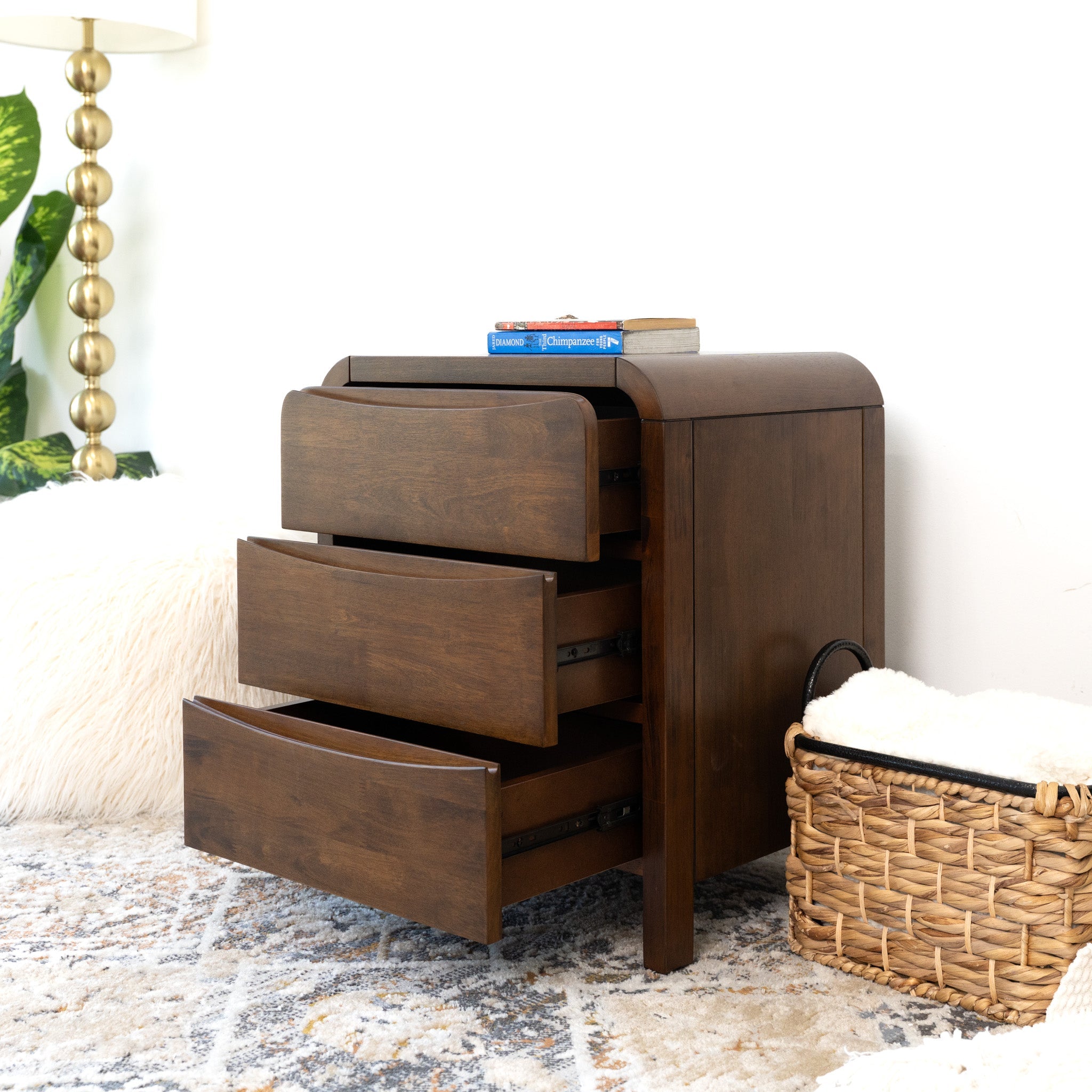 Danbury Nightstand with 3 Drawers