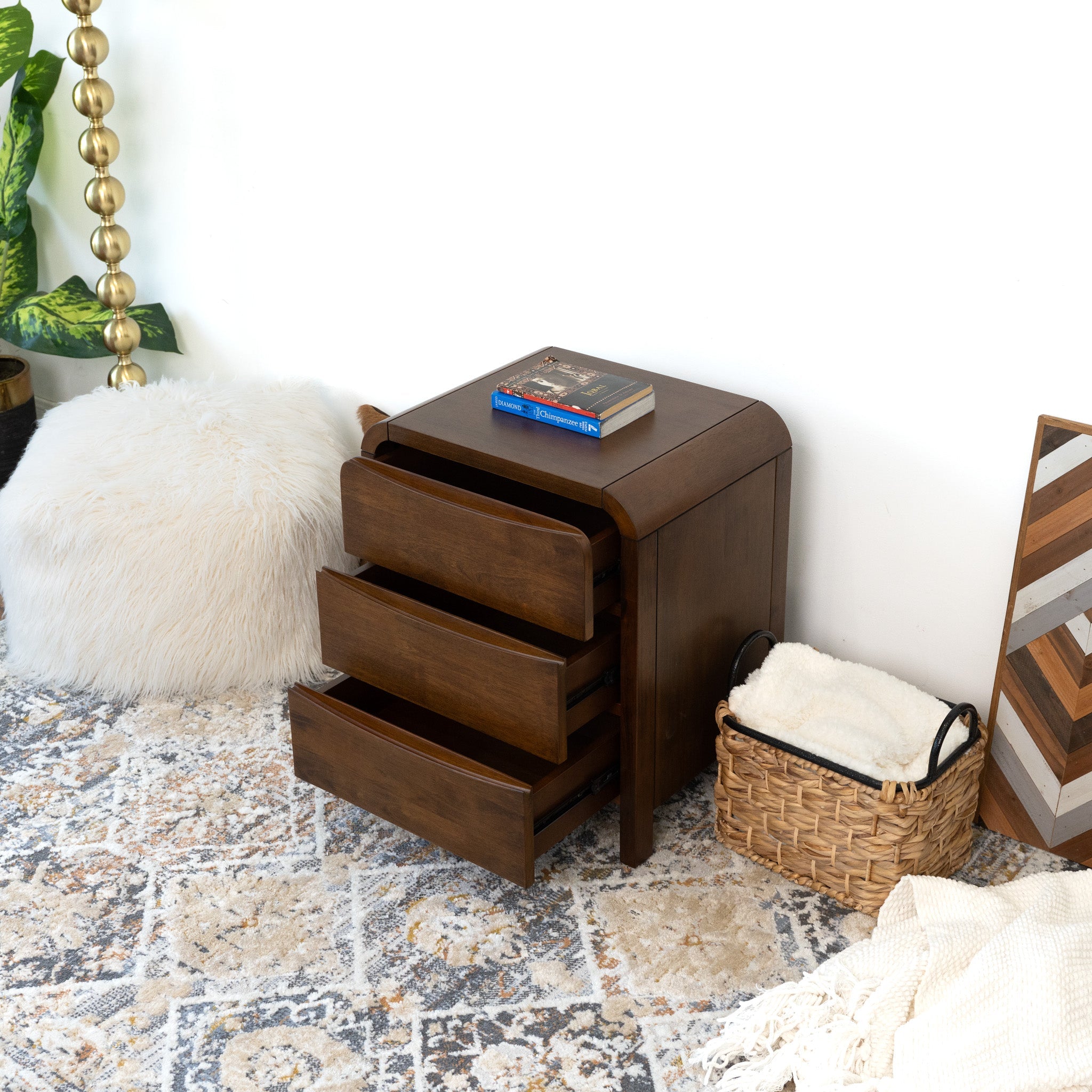 Danbury Nightstand with 3 Drawers