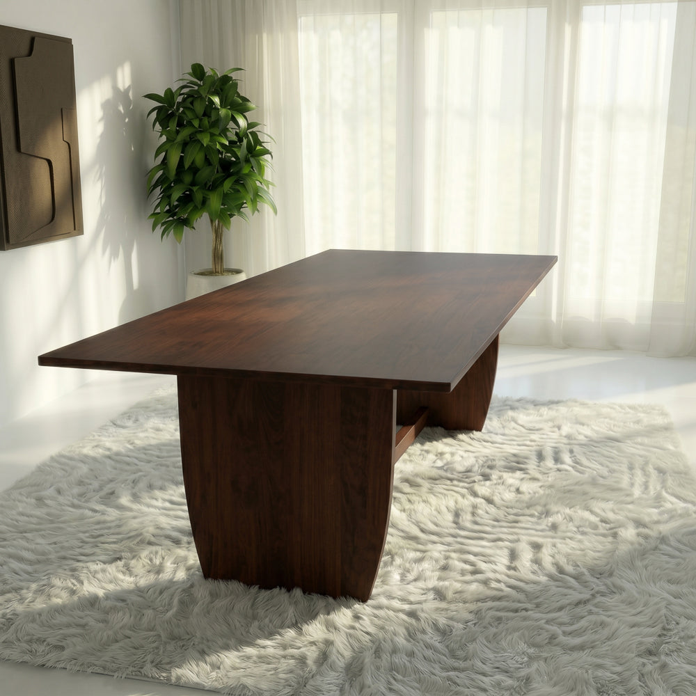 Donna Walnut Dining Table