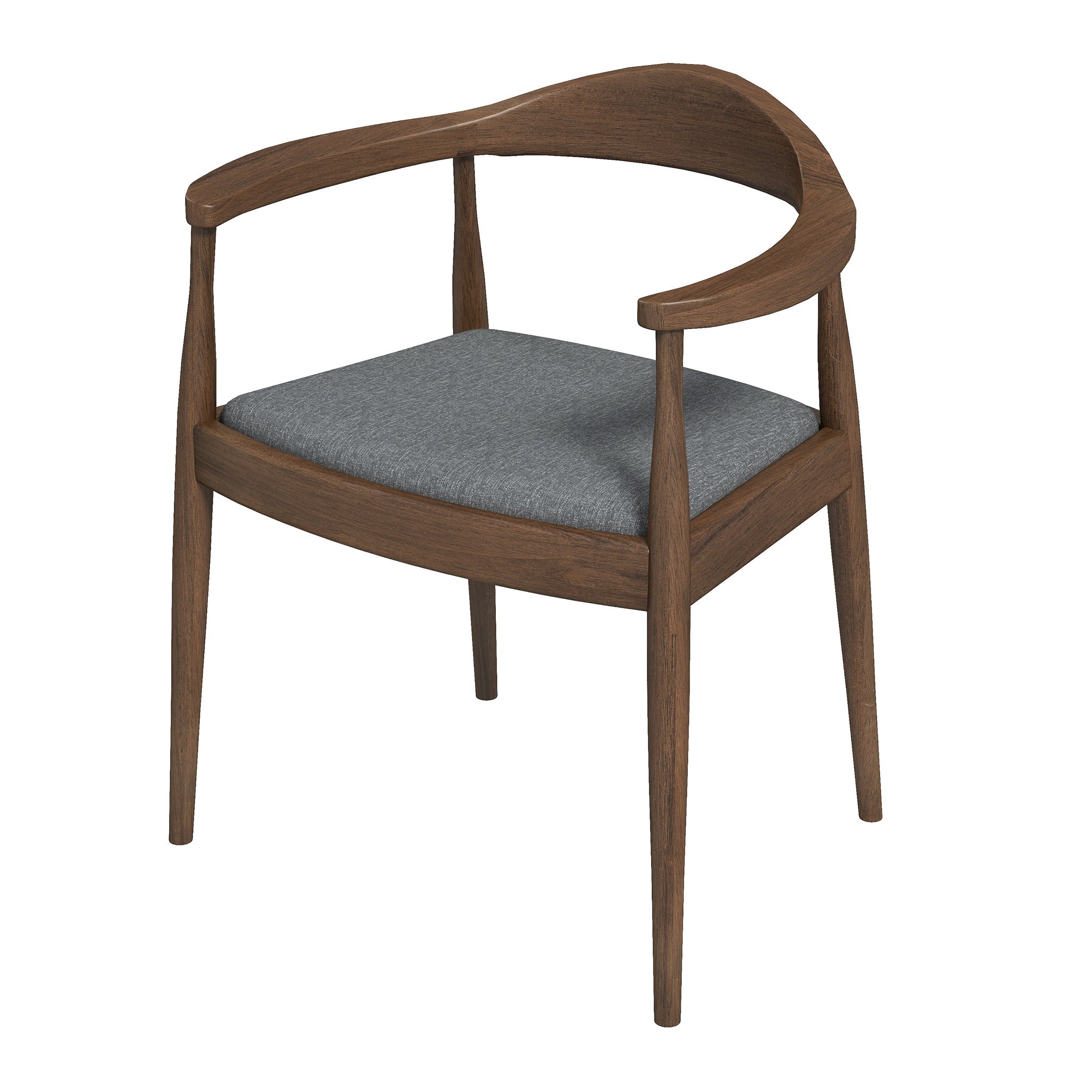 Freya Dining Chair - Grey Fabric