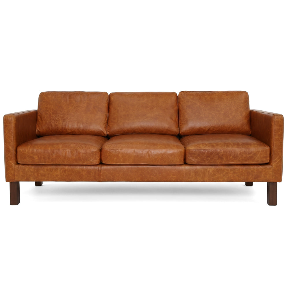 Granada Leather Sofa - Waxy Cognac