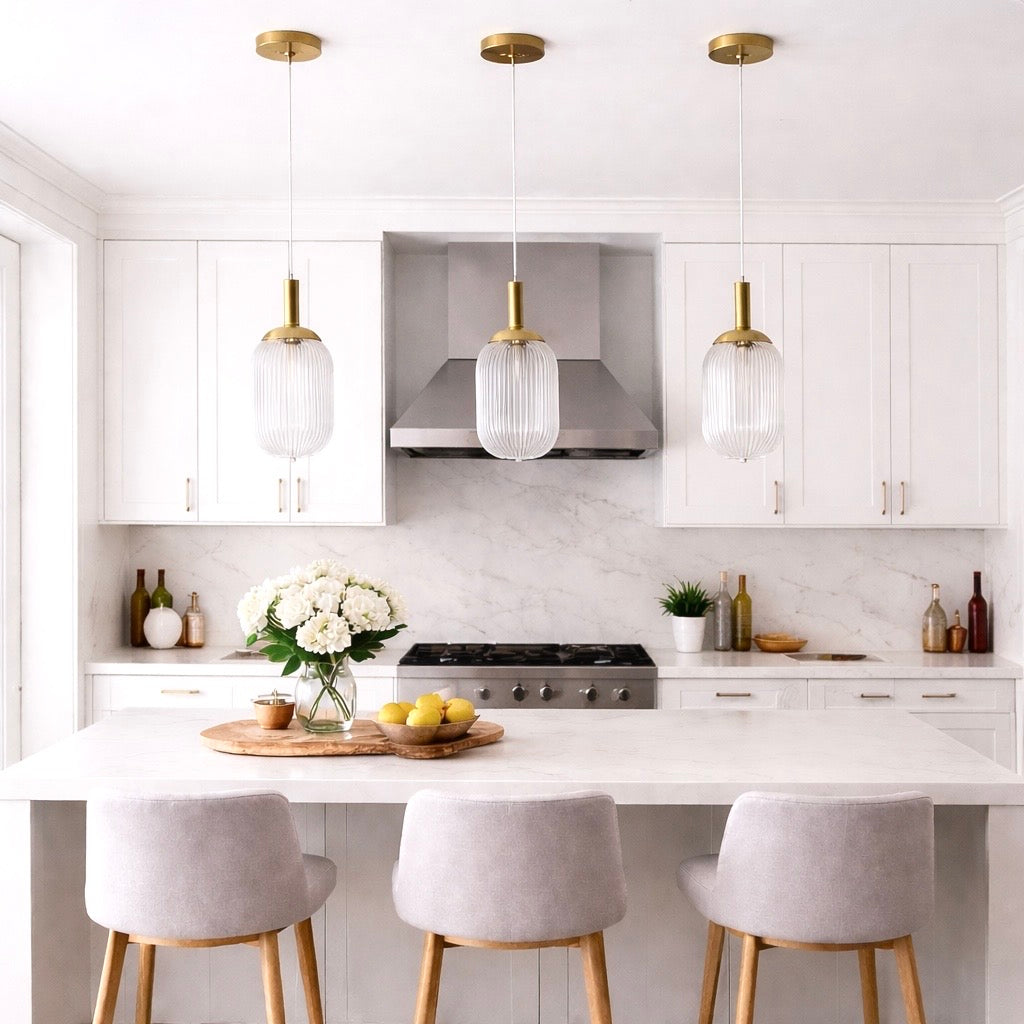 Halo Pendant Lamp - Gold - Clear