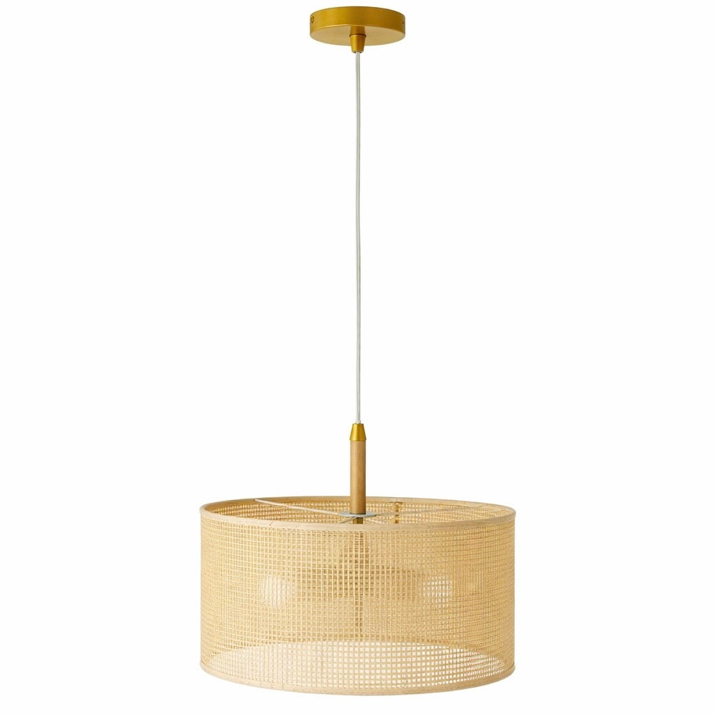 Lighten Pendant Lamp Oak - Natural - Gold