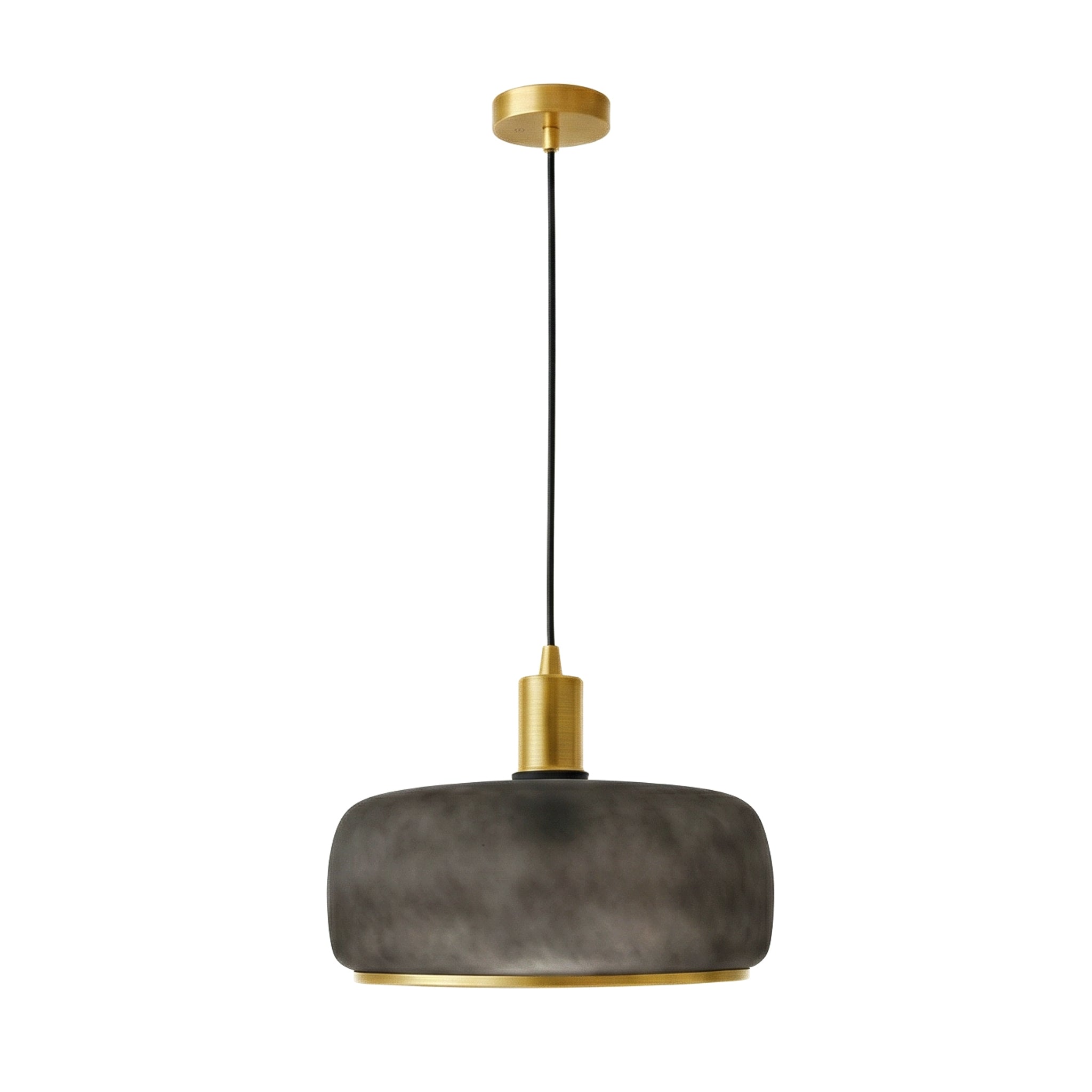 Lightwave Pendant Lamp Black Sprayed-Gold