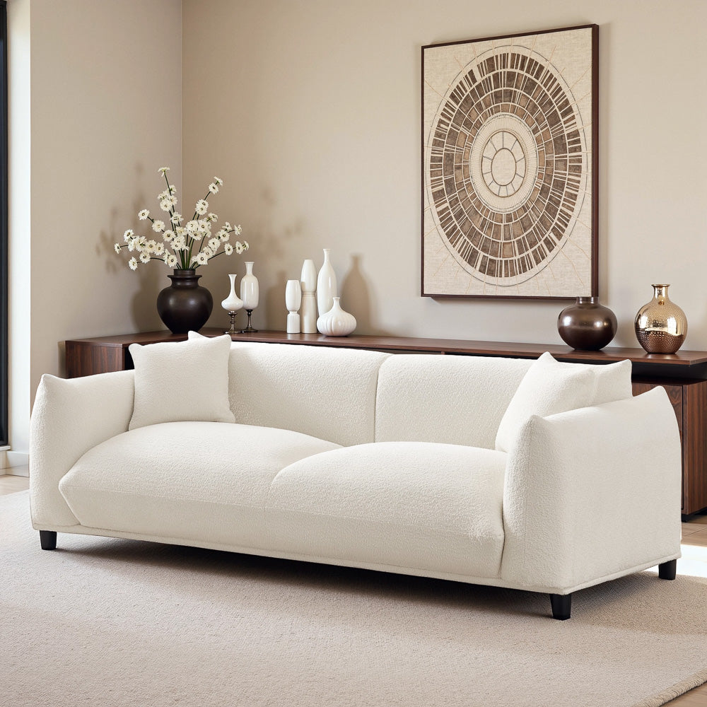 Mansfield Luxury Cream Boucle Sofa