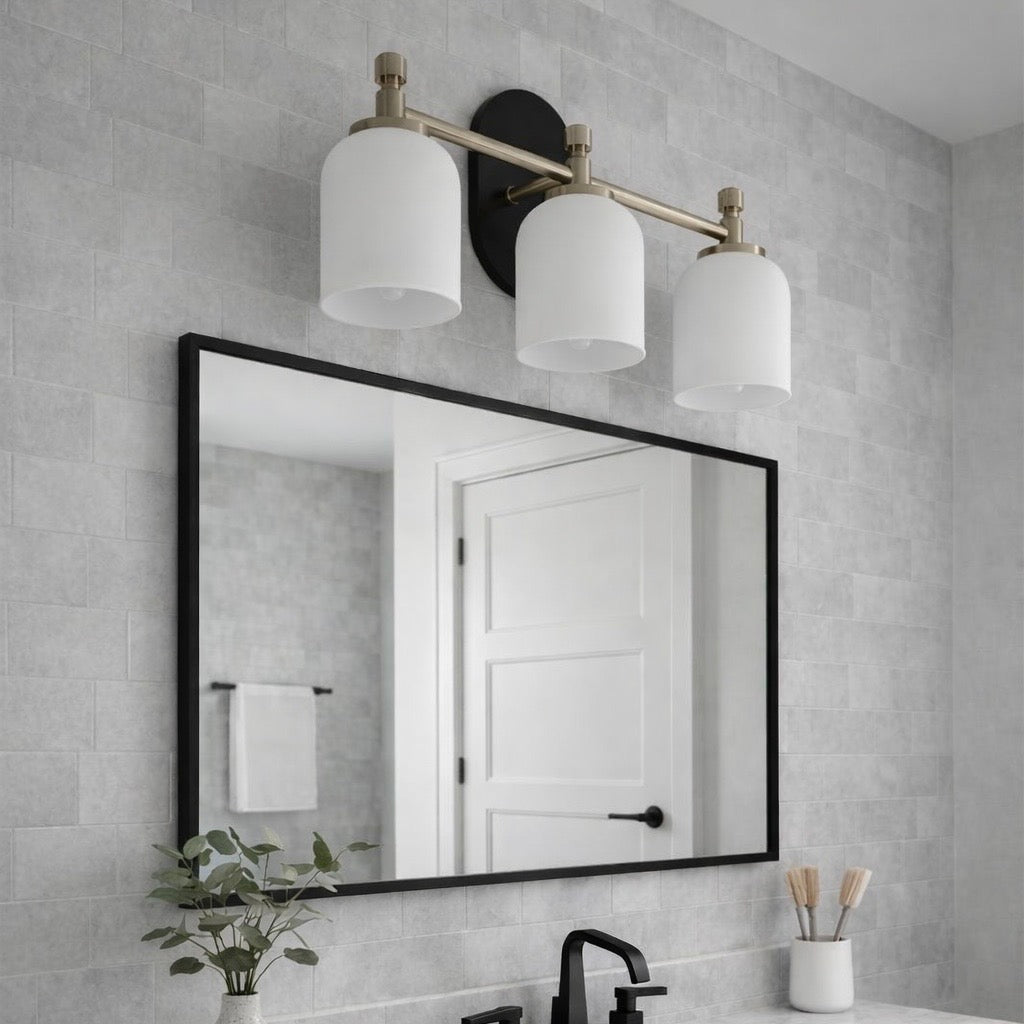 Meadows Three Lights Vanity Wall Light