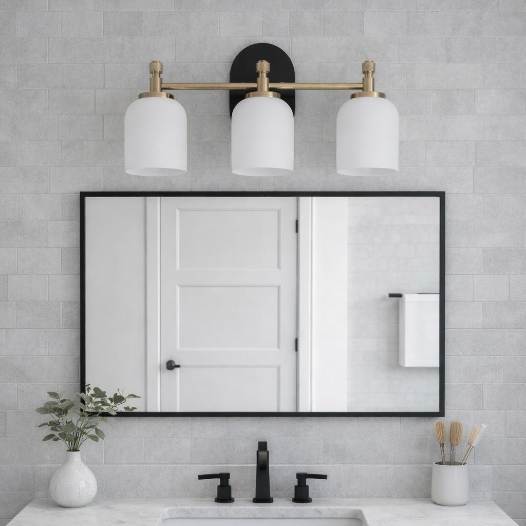 Meadows Three Lights Vanity Wall Light