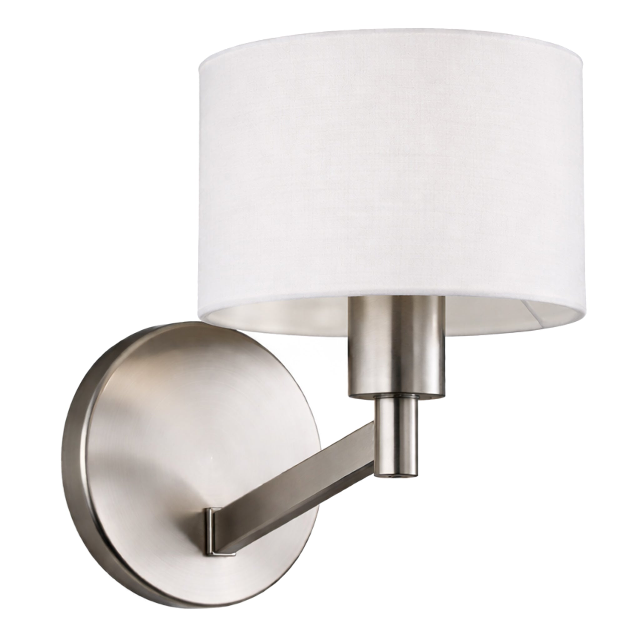 Nebula Brushed Nickel Base Wall Lamp