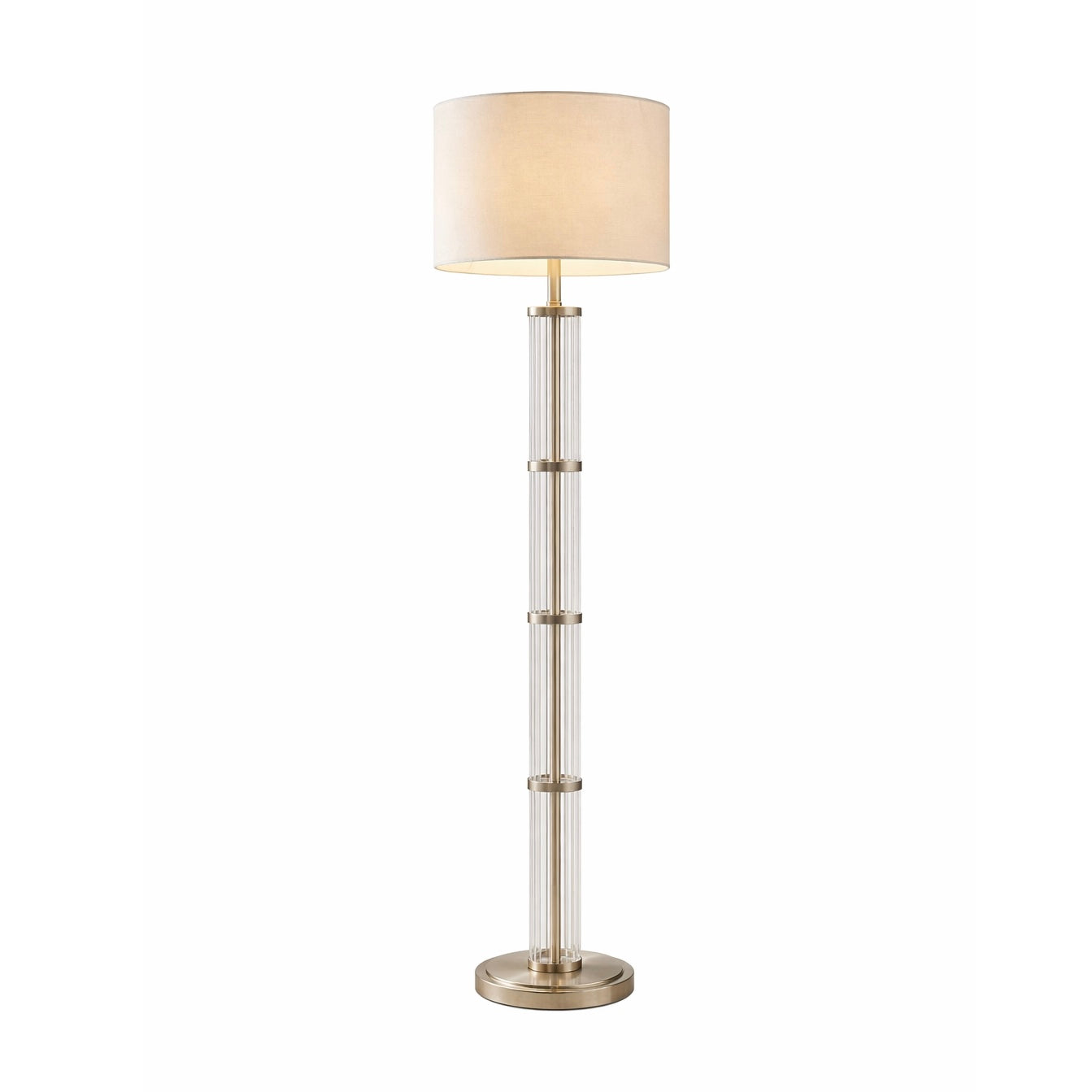 Nimbus Brushed Nickel Floor Lamp