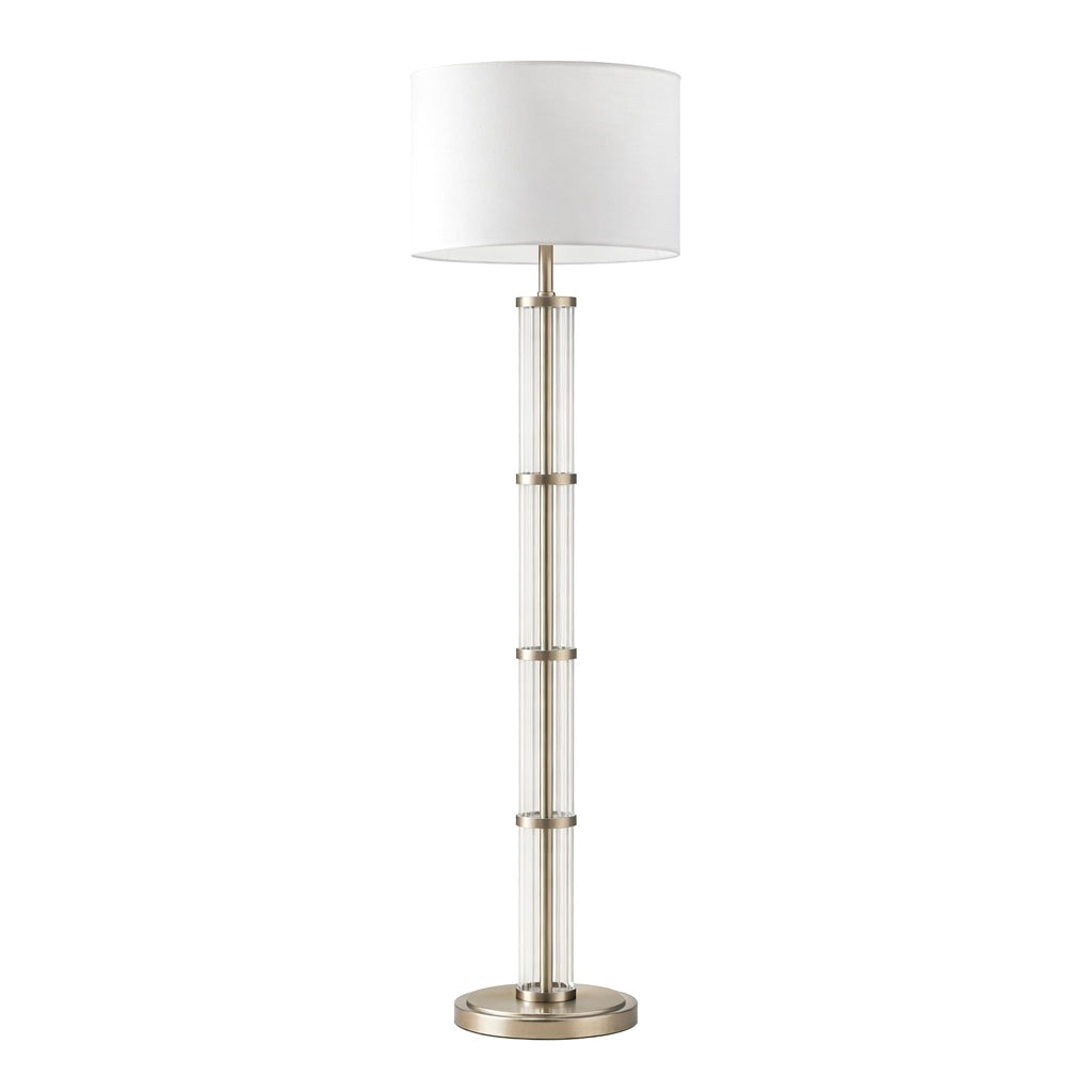 Nimbus Brushed Nickel Floor Lamp