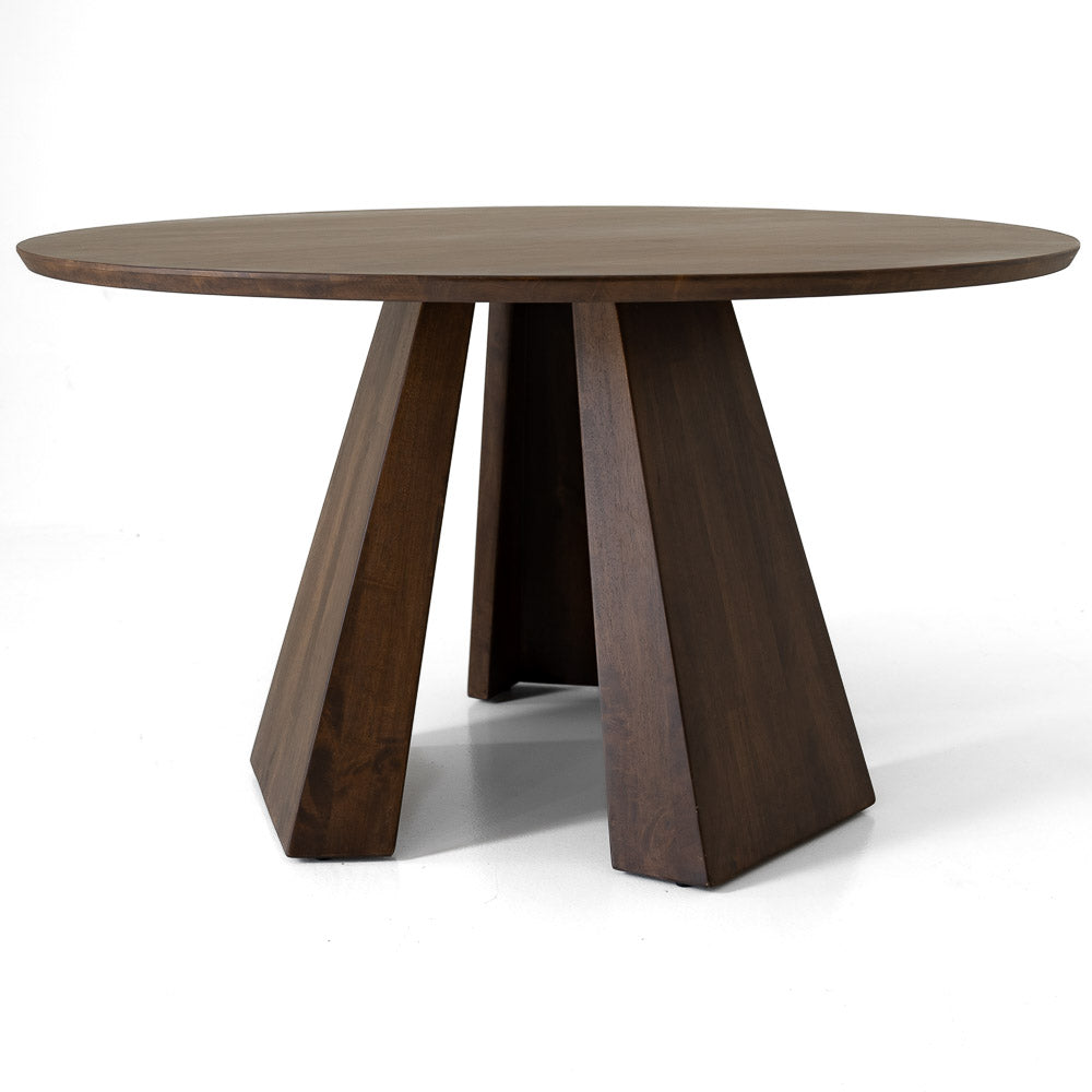 Parker Round Walnut Dining Table
