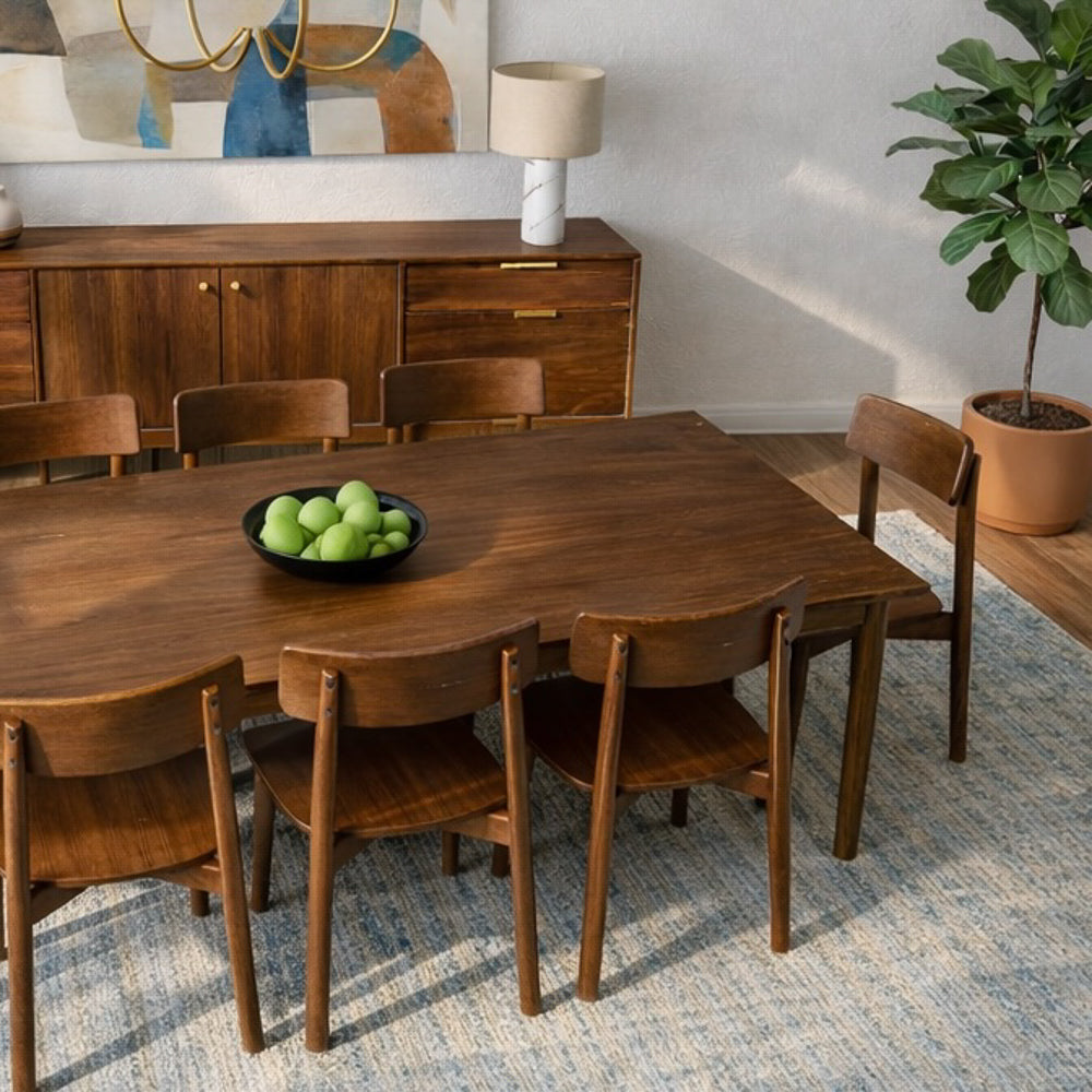 Piper Walnut Dining Chair - Set of 2