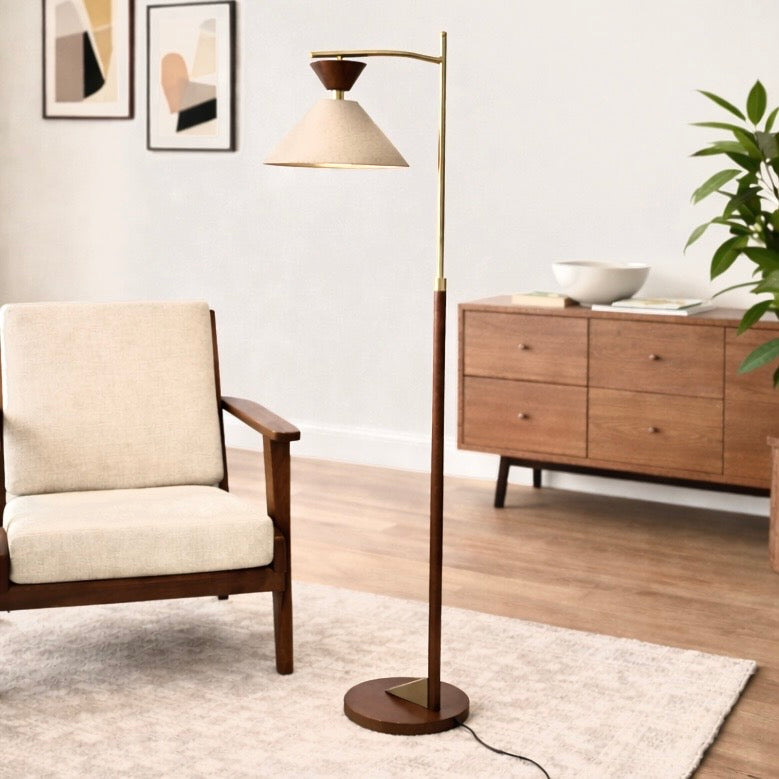 Quasar Floor Lamp - Brown