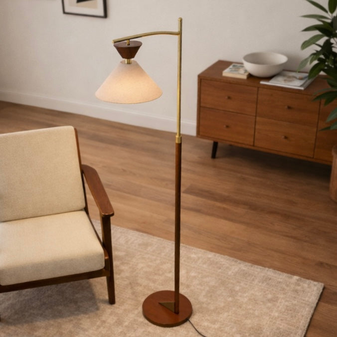 Quasar Floor Lamp - Brown