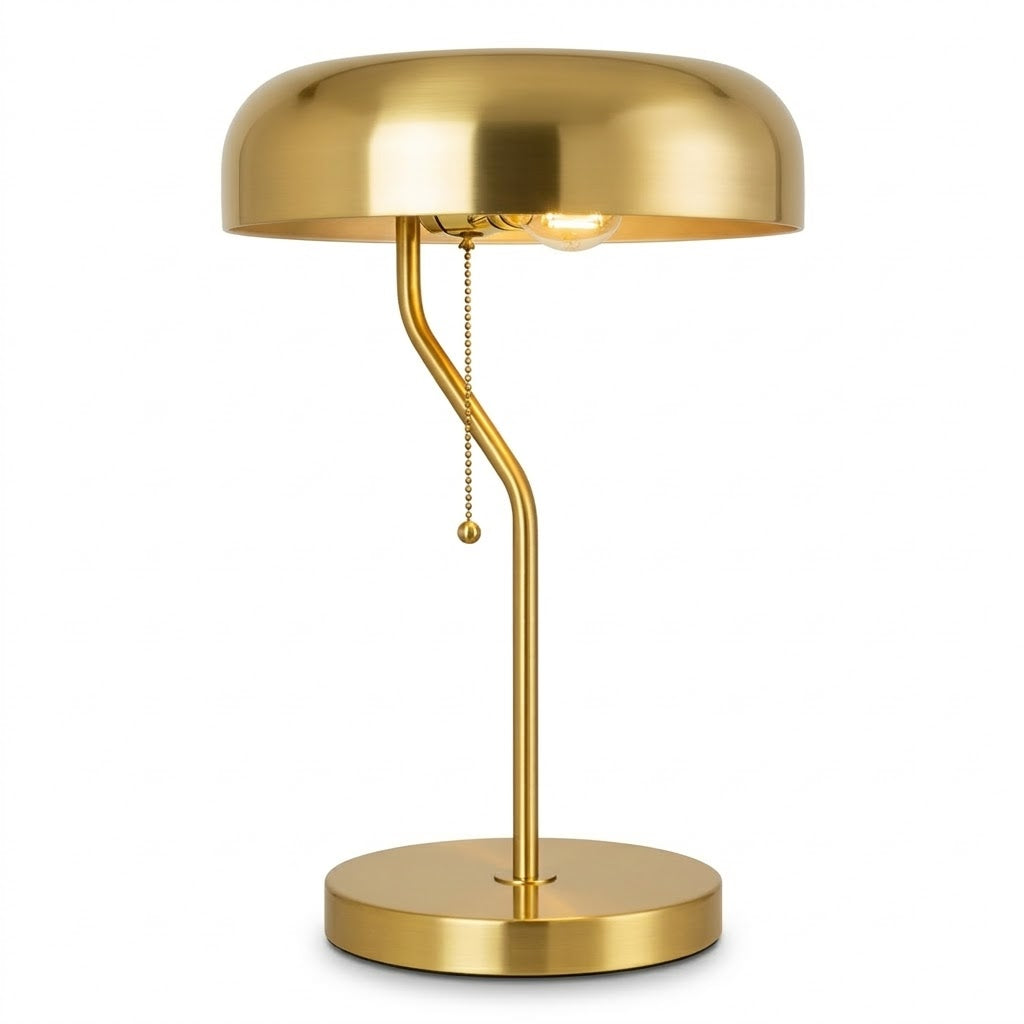 Sonata Table Lamp - Gold outer - White inner