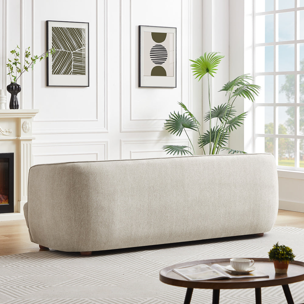 Venus Cream Fabric Sofa