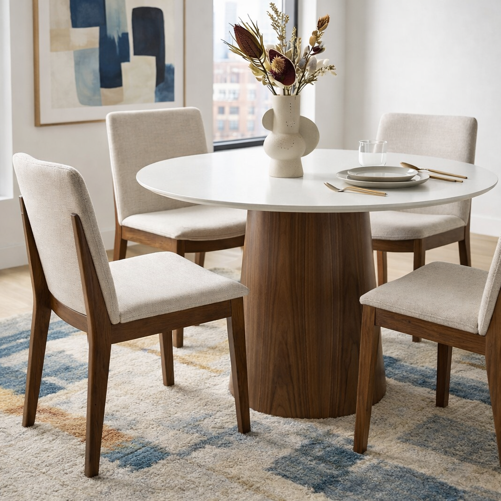 Virginia Beige Dining Chair - Set of 2