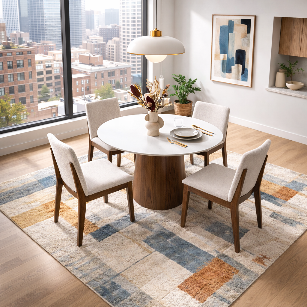 Virginia Beige Dining Chair - Set of 2