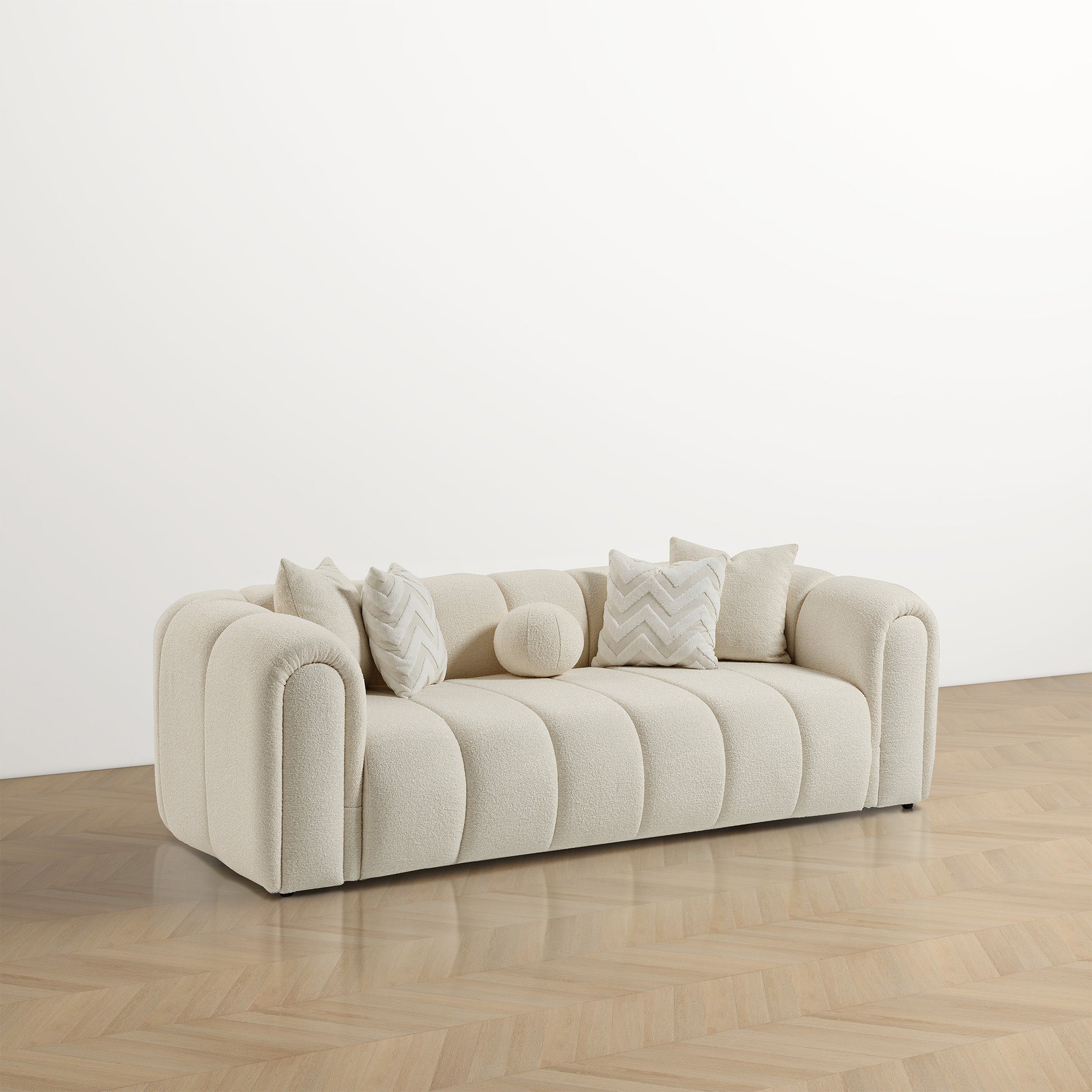Bellini Boucle Sofa - New York Modern Furniture