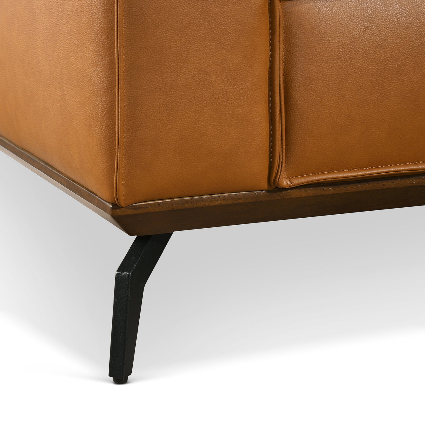 Brandon Vegan Leather Sectional Sofa