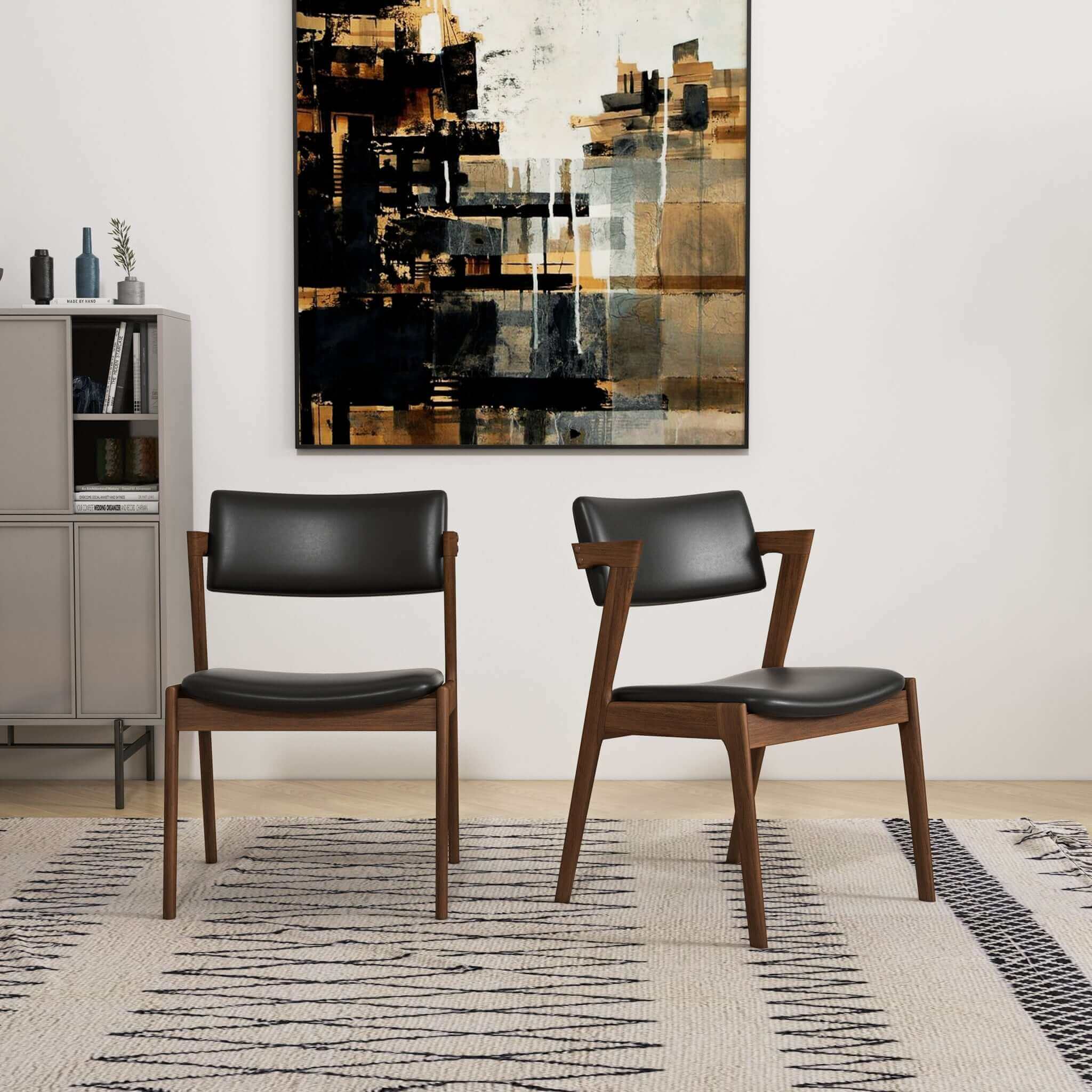 Essex Leather Dining Chair - New York Modern Furniture
