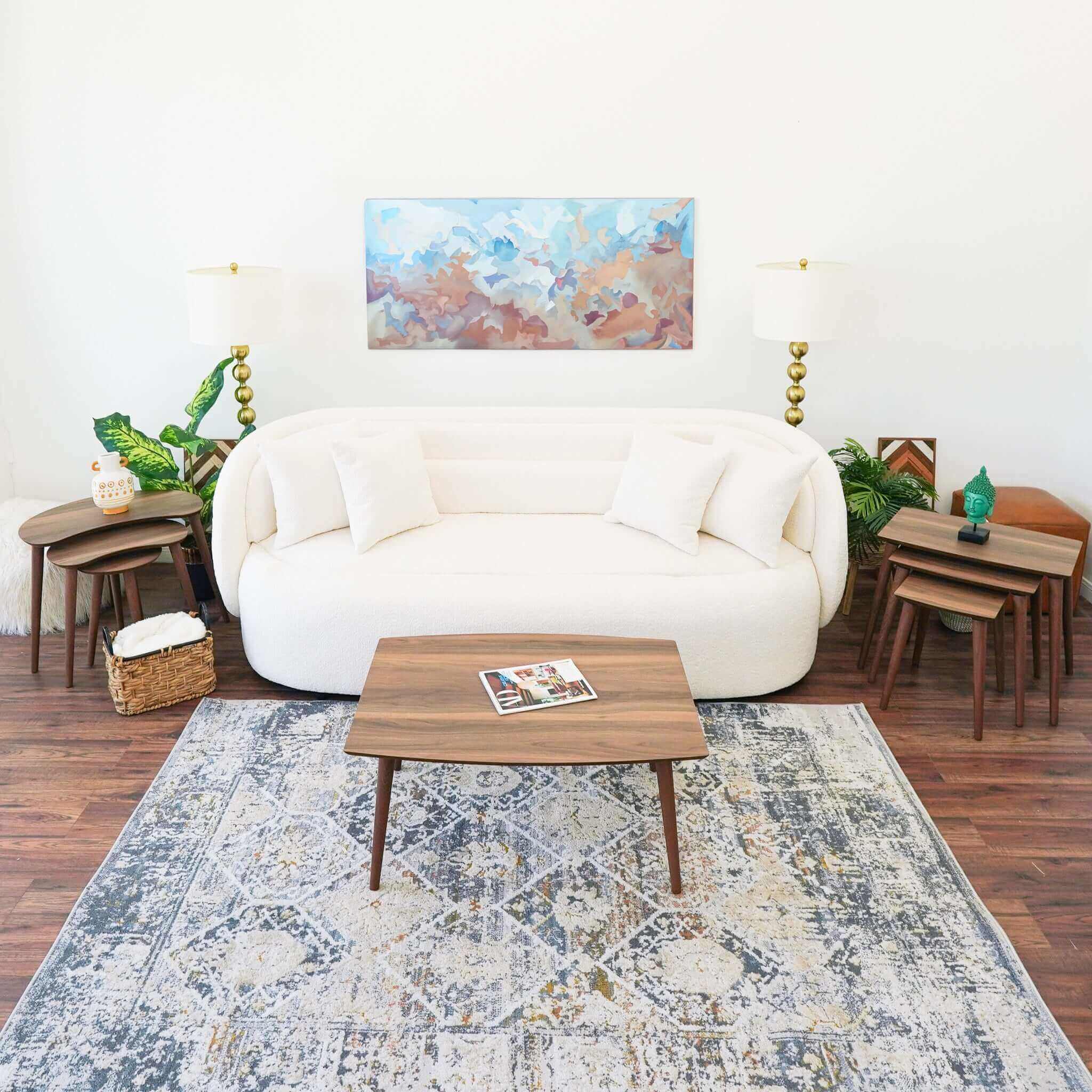 Falco Walnut Center Table