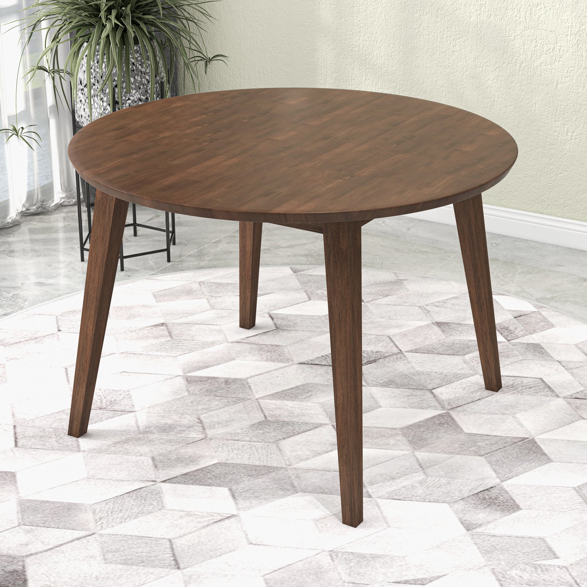 Finola Walnut Dining Table - New York Modern Furniture