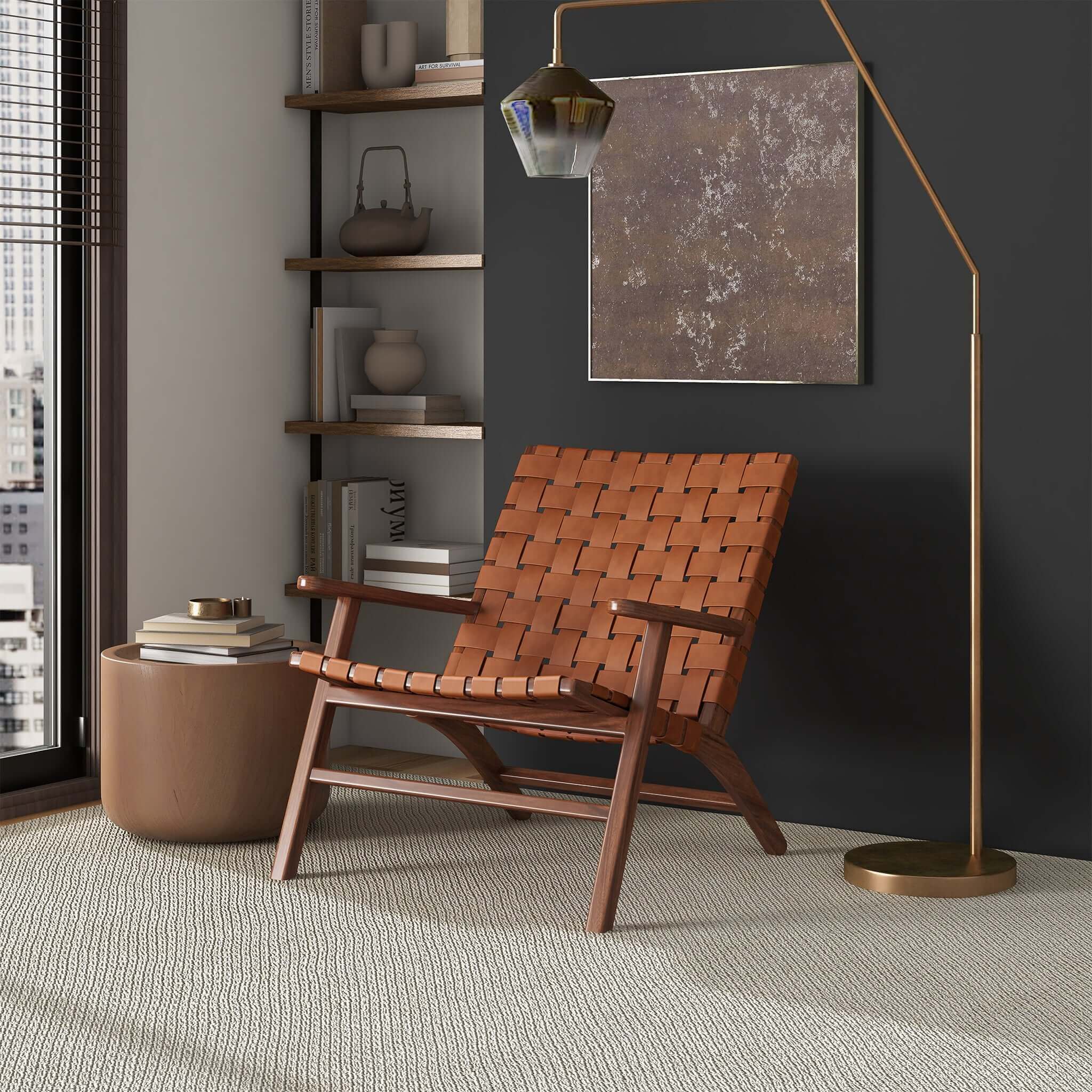 Fulton Leather Armchair