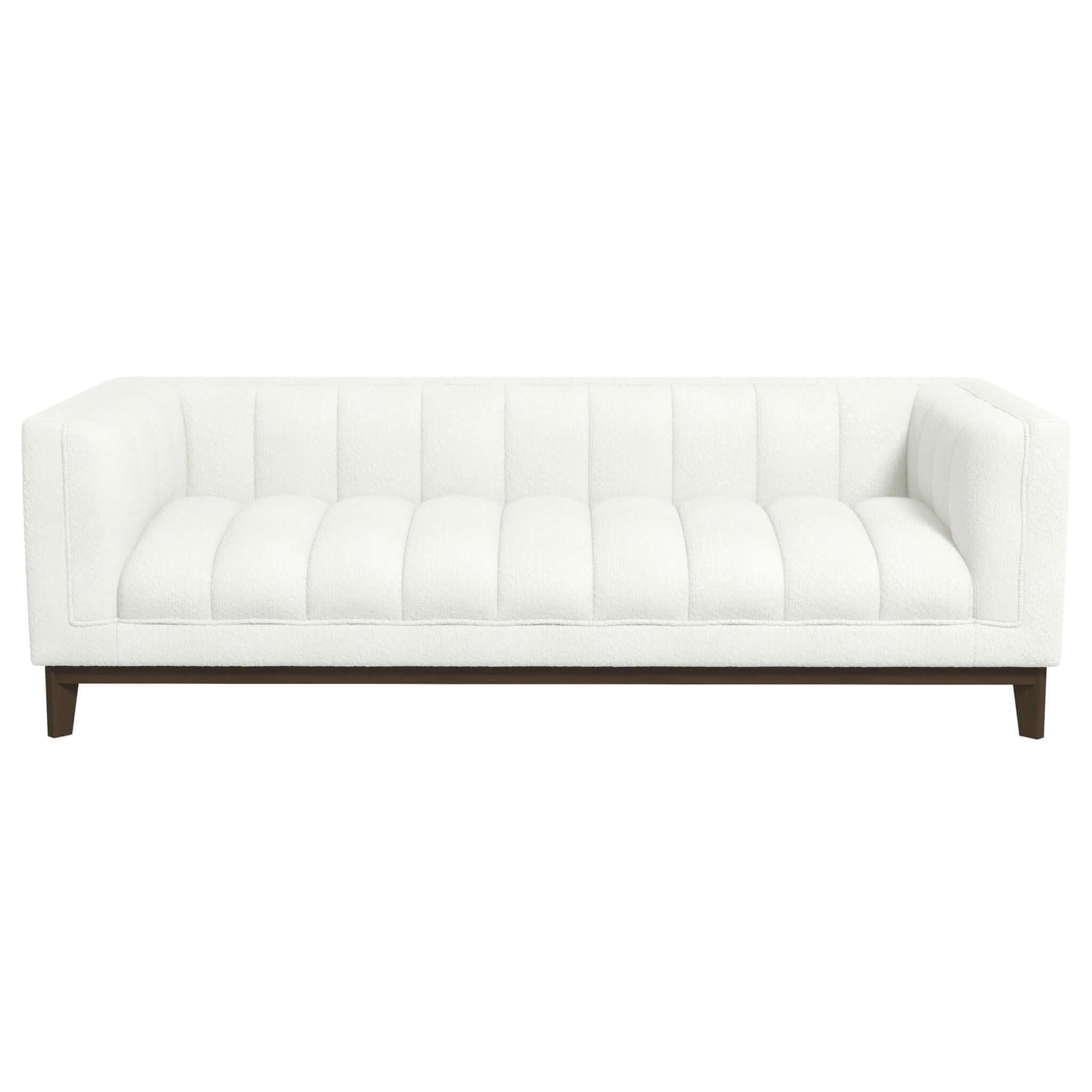 Greenpoint Luxury Living Room Boucle Upholstered Couch - New York Modern Furniture