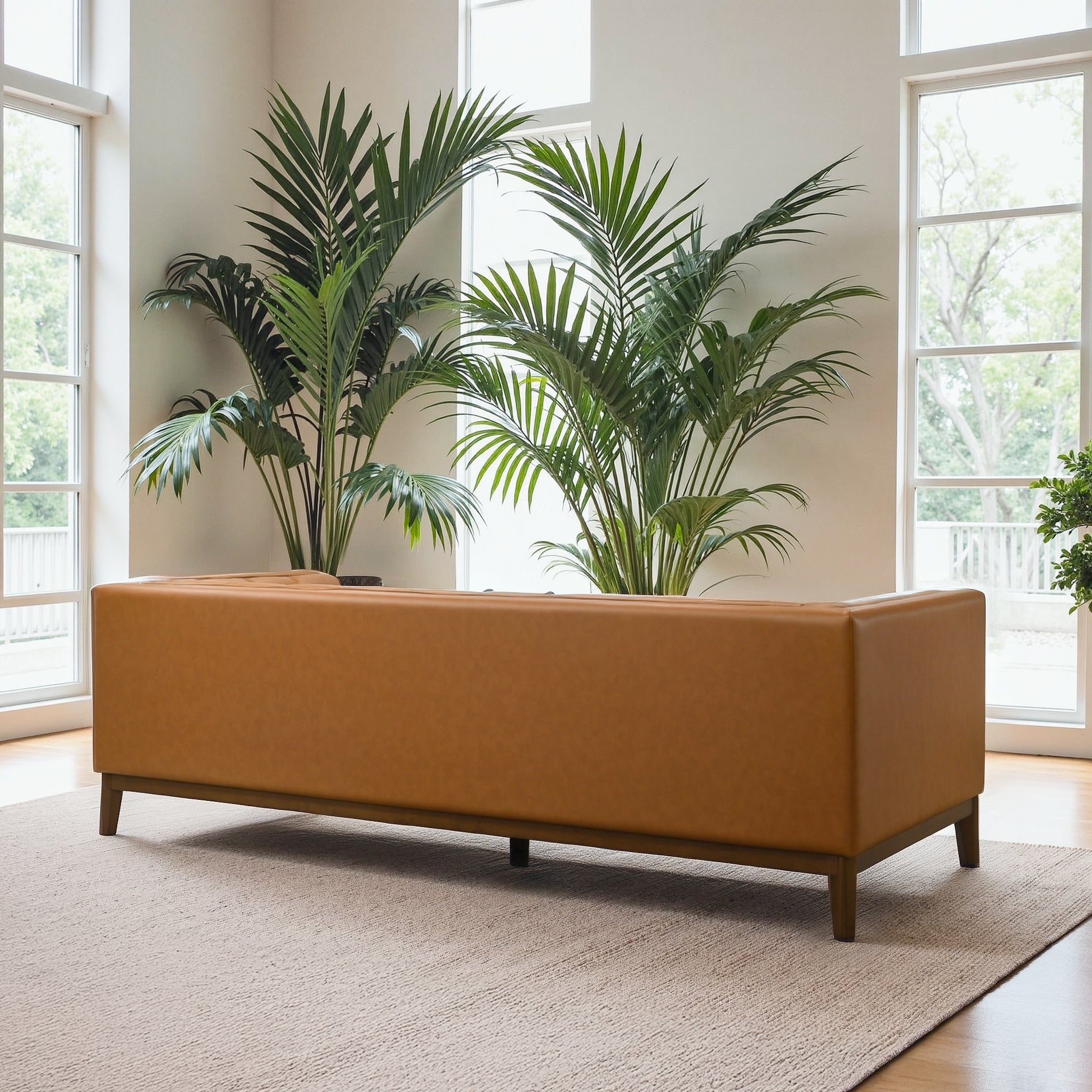 Greenpoint Vegan Leather Sofa - New York Modern Furniture