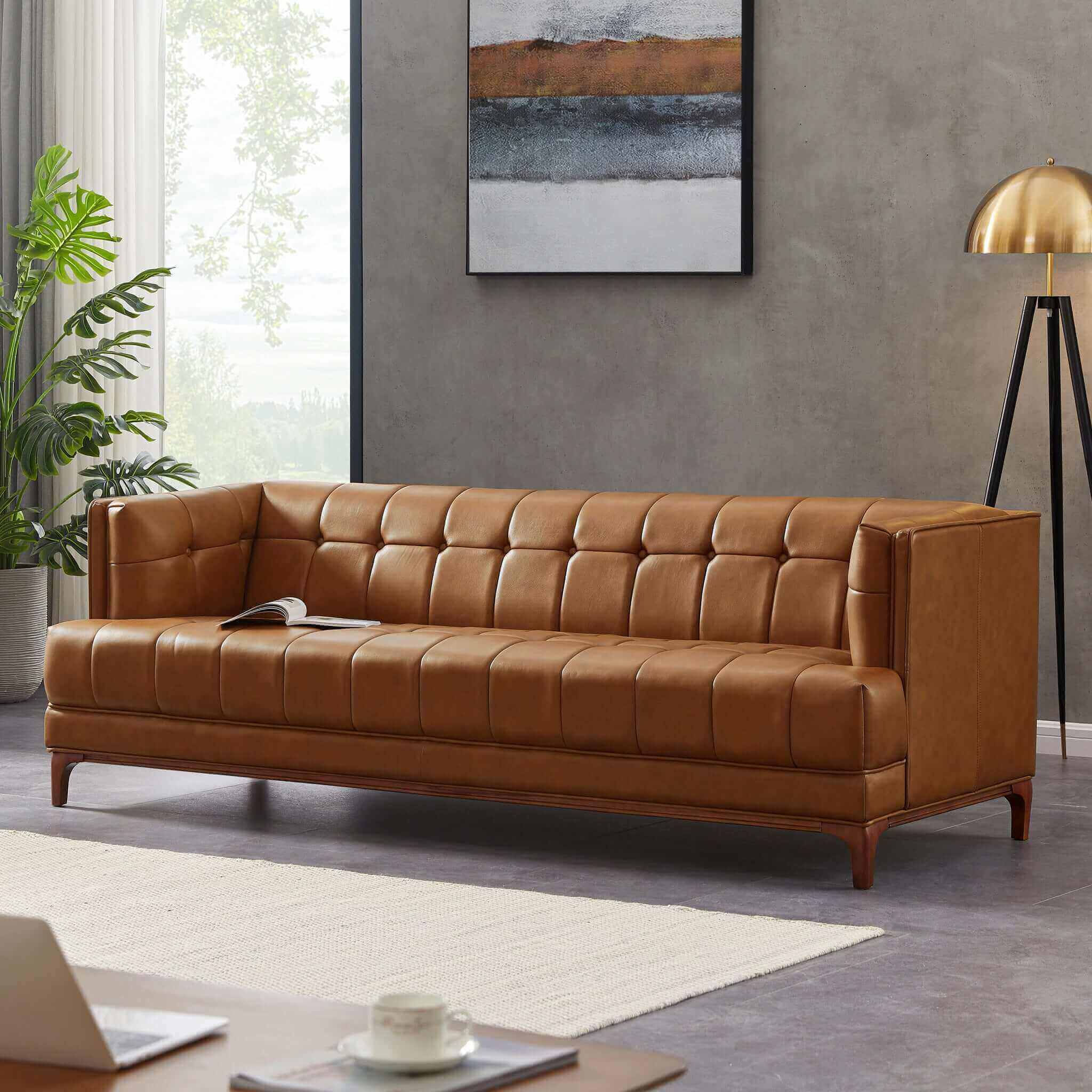 Kennan Leather Sofa
