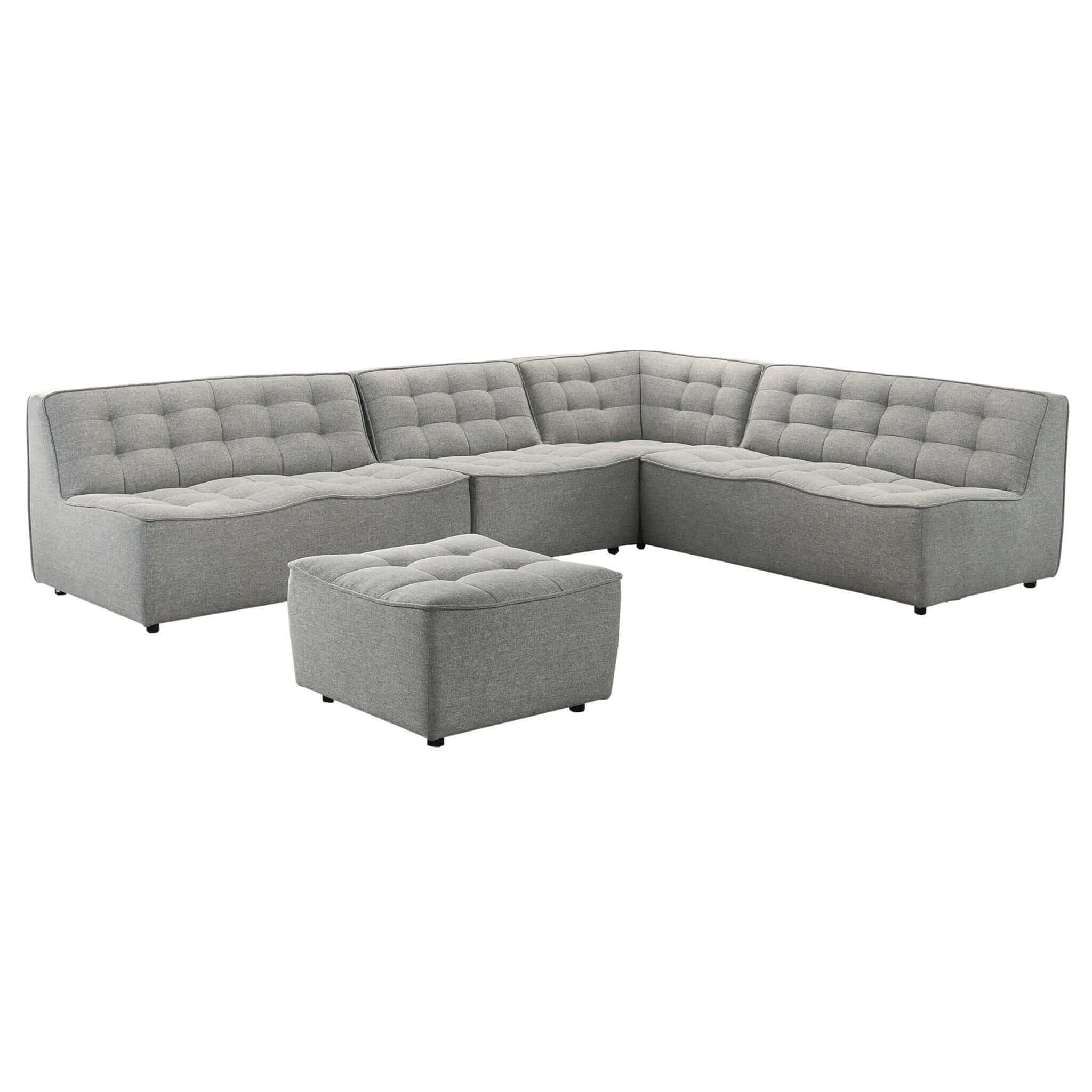 Melbourne Light Grey Corner Sofa
