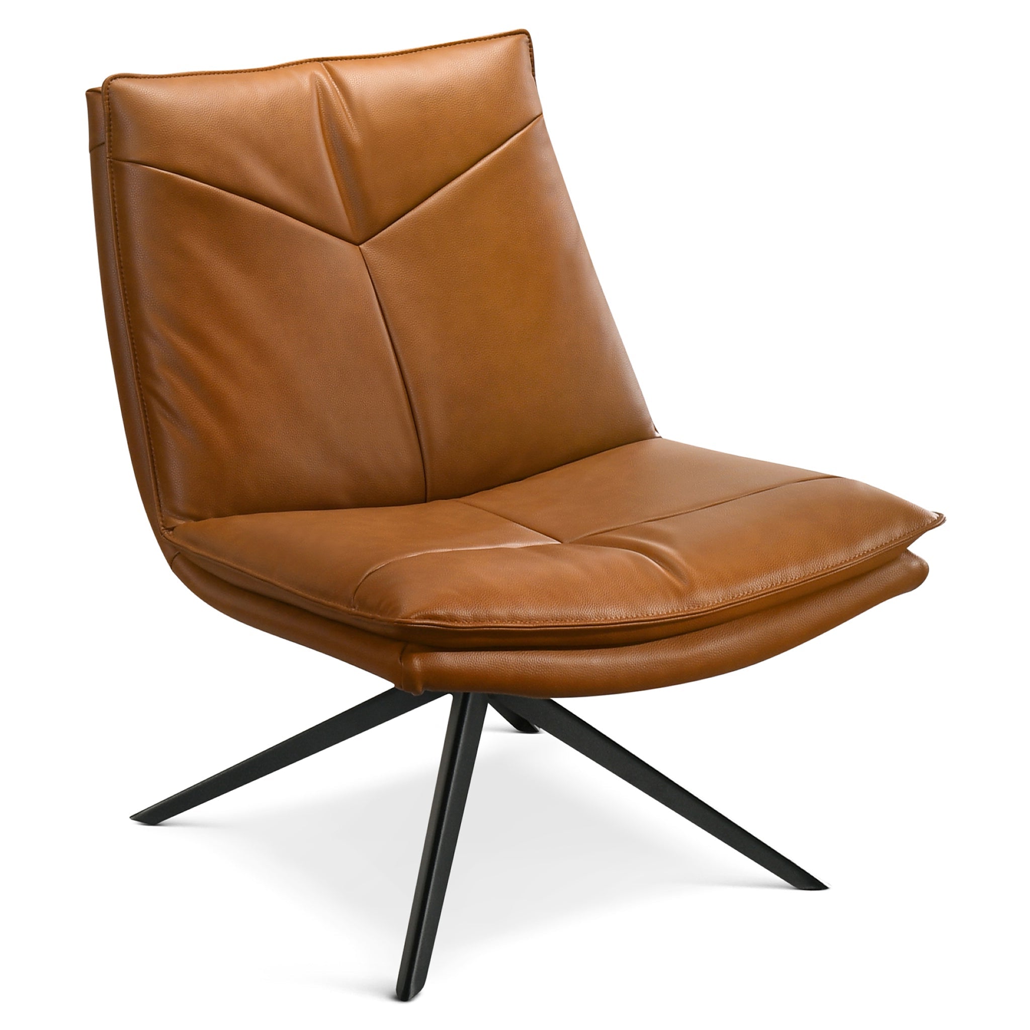 Novi Vegan Leather Swivel Chair - New York Modern Furniture