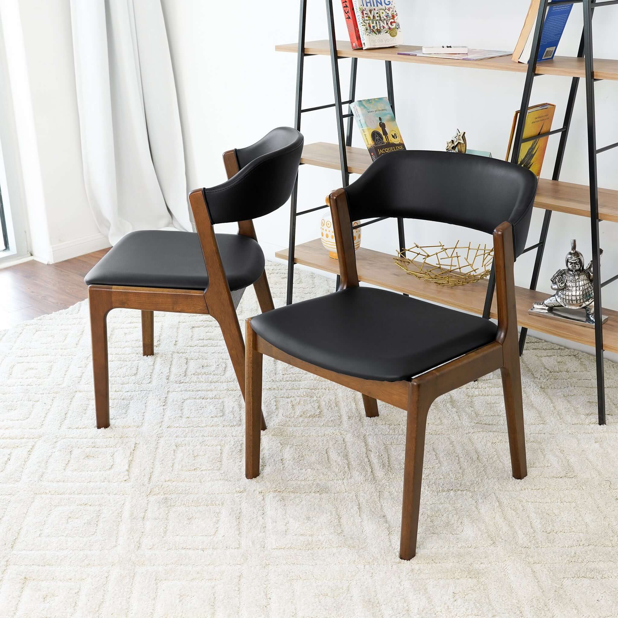 Reyes Leather Dining Chair (Set of 2)