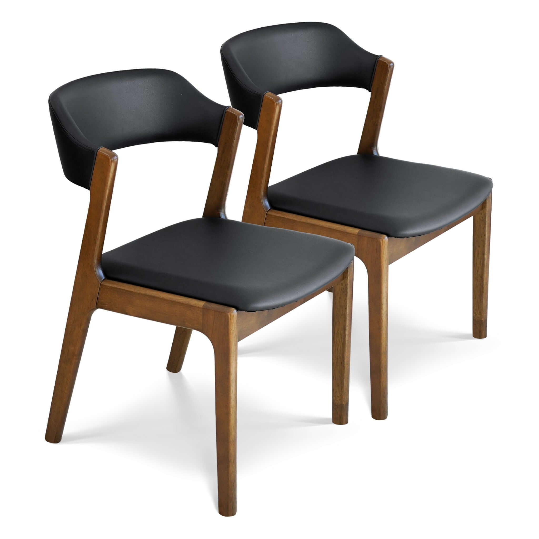 Reyes Leather Dining Chair (Set of 2)