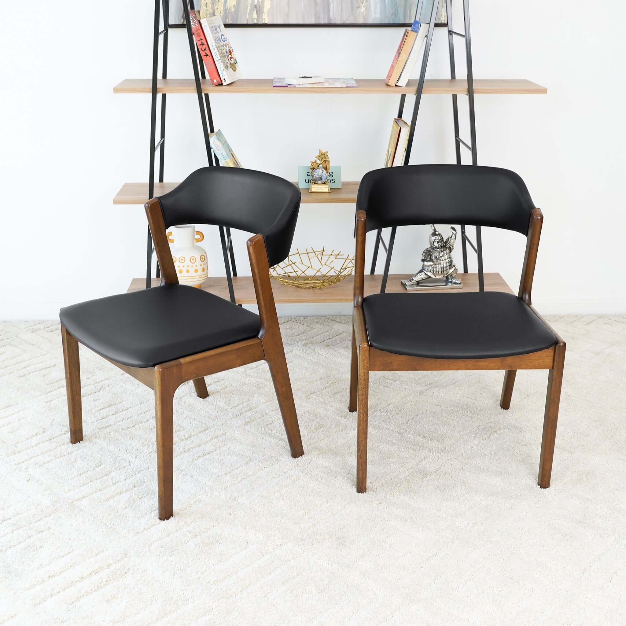 Reyes Leather Dining Chair (Set of 2)